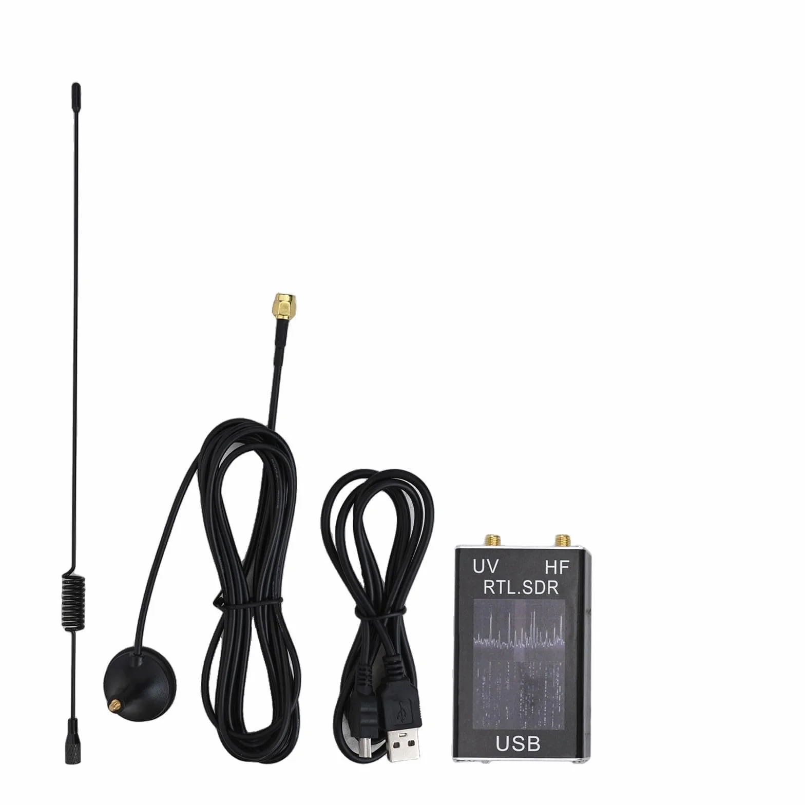 100 kHz-1,7 GHz Full-HF-RTL Ricevitore Sintonizzatore USB R820T+8232 Ricetrasmettitore amatoriale Accessori Utensili Multi Strumento Professionale