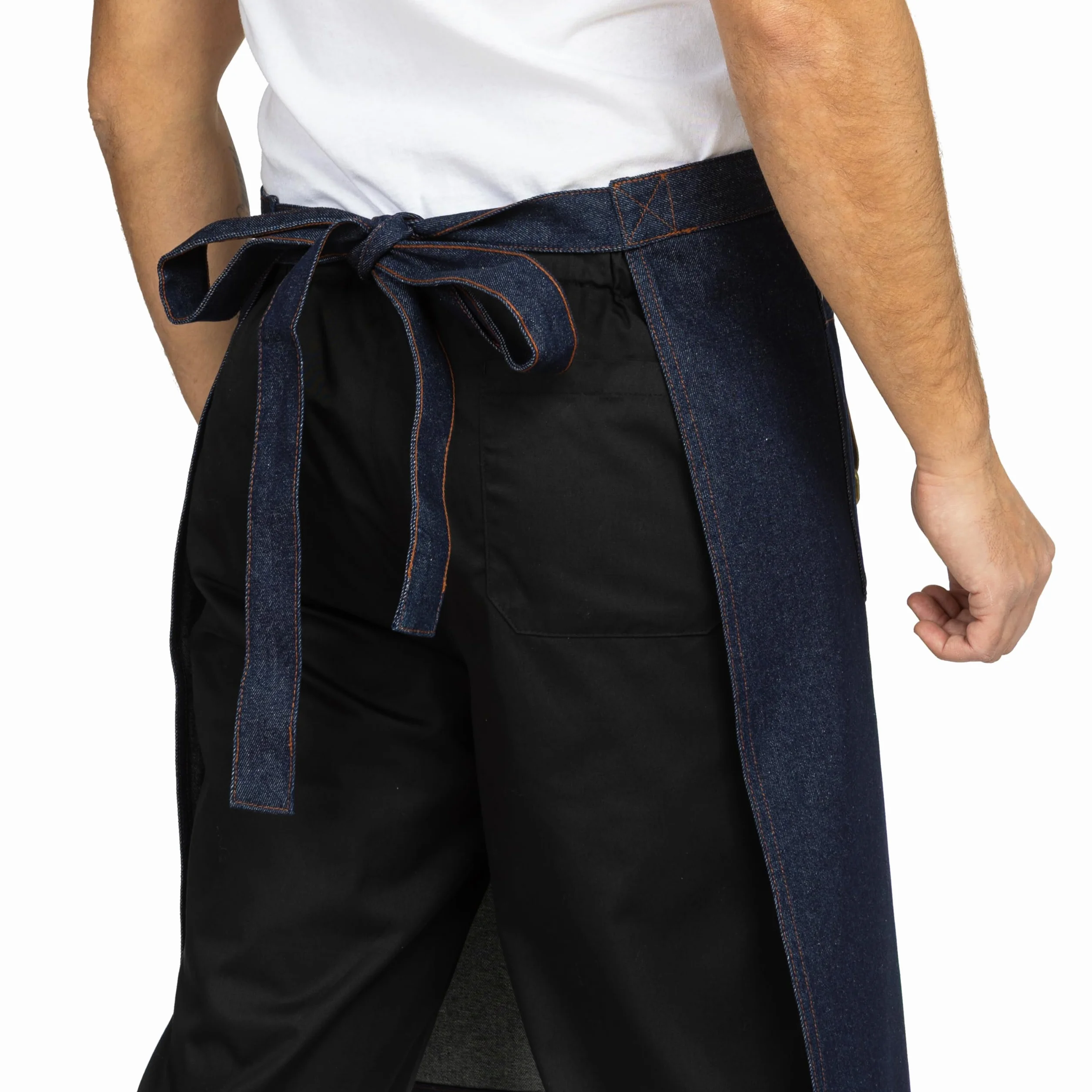 PALLTEX GERARD Grembiule da Lavoro Unisex – Grembiule in Tela Premium con Bretelle Regolabili e Tasche Multiple per Cucina, Ristorante, Bar, BBQ, Artigianato e Altro