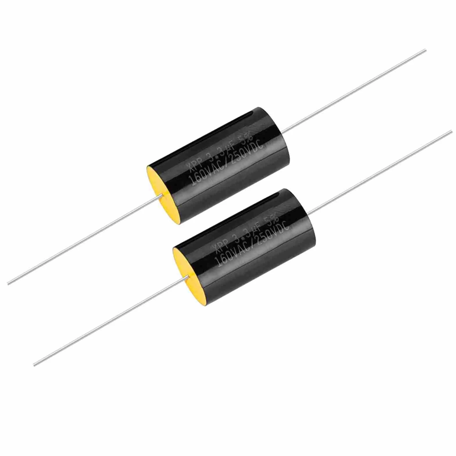 Topiky Distributore di frequenza Filtro Crossover Crossover Altoparlante Hi-Fi capacità condensatore 2PCS(3.3uF)
