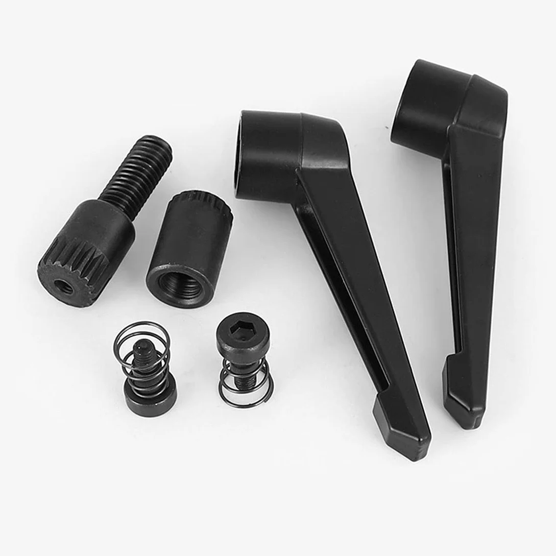 Leva di serraggio M4 in acciaio inox, filettatura esterna regolabile 25 mm