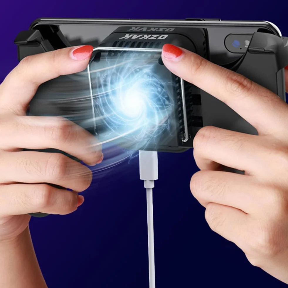 Raffreddamento Telefono Per Il Gaming, Ventola Telefono dei Semiconduttori, Radiatore Del Telefono Cellulare Per Iphone Smartphone Android
