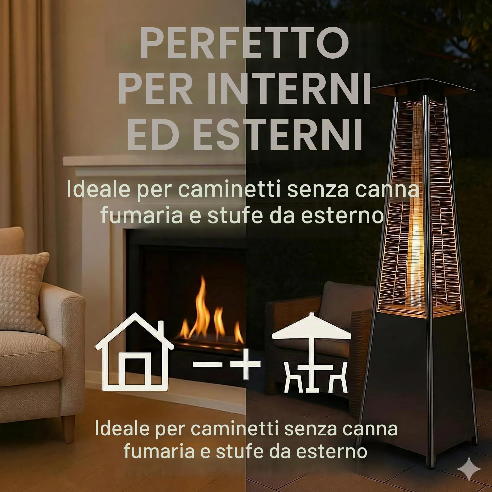 GiDeli Bioetanolo 25L Etanolo 96,6% Bio Alcool Inodore e Pulito da Bruciare per Camini Interni ed Esterni
