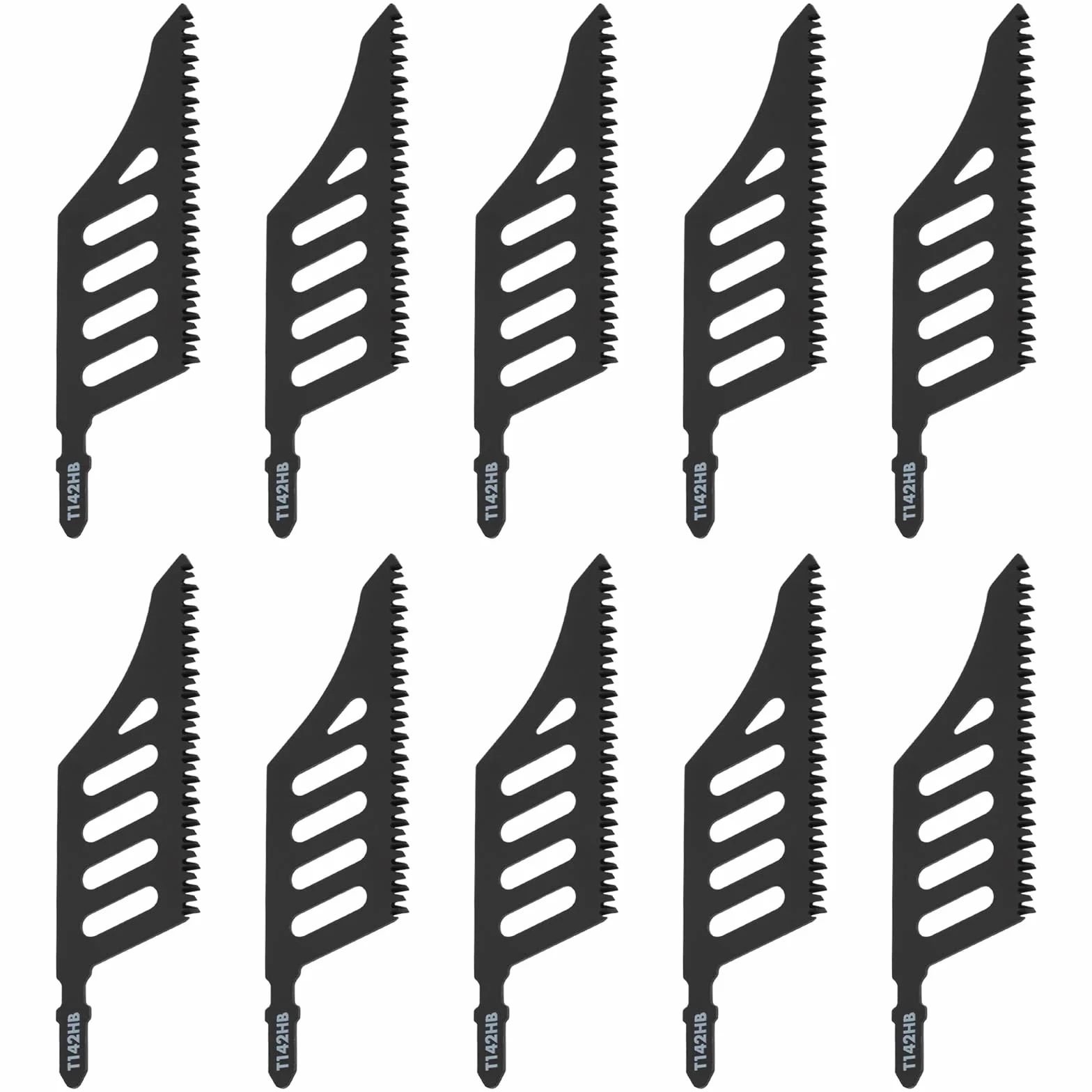 10 lame per seghetto alternativo, seghetto alternativo con taglio a filo, per legno, sughero, compensato, pannello di fibra