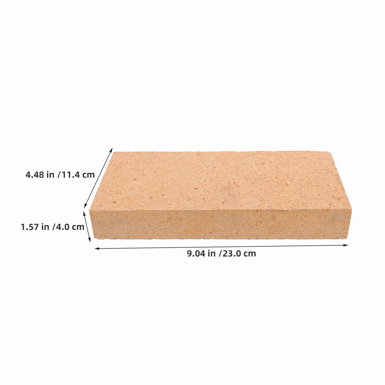 GALPADA Mattoni Refrattari Isolanti in Argilla per Forno a Legna Braciere e Stufa Resistenti alle Alte Temperature Dimensioni 230X114X40 MM Blocchi Ignifughi per Cottura e Saldatura
