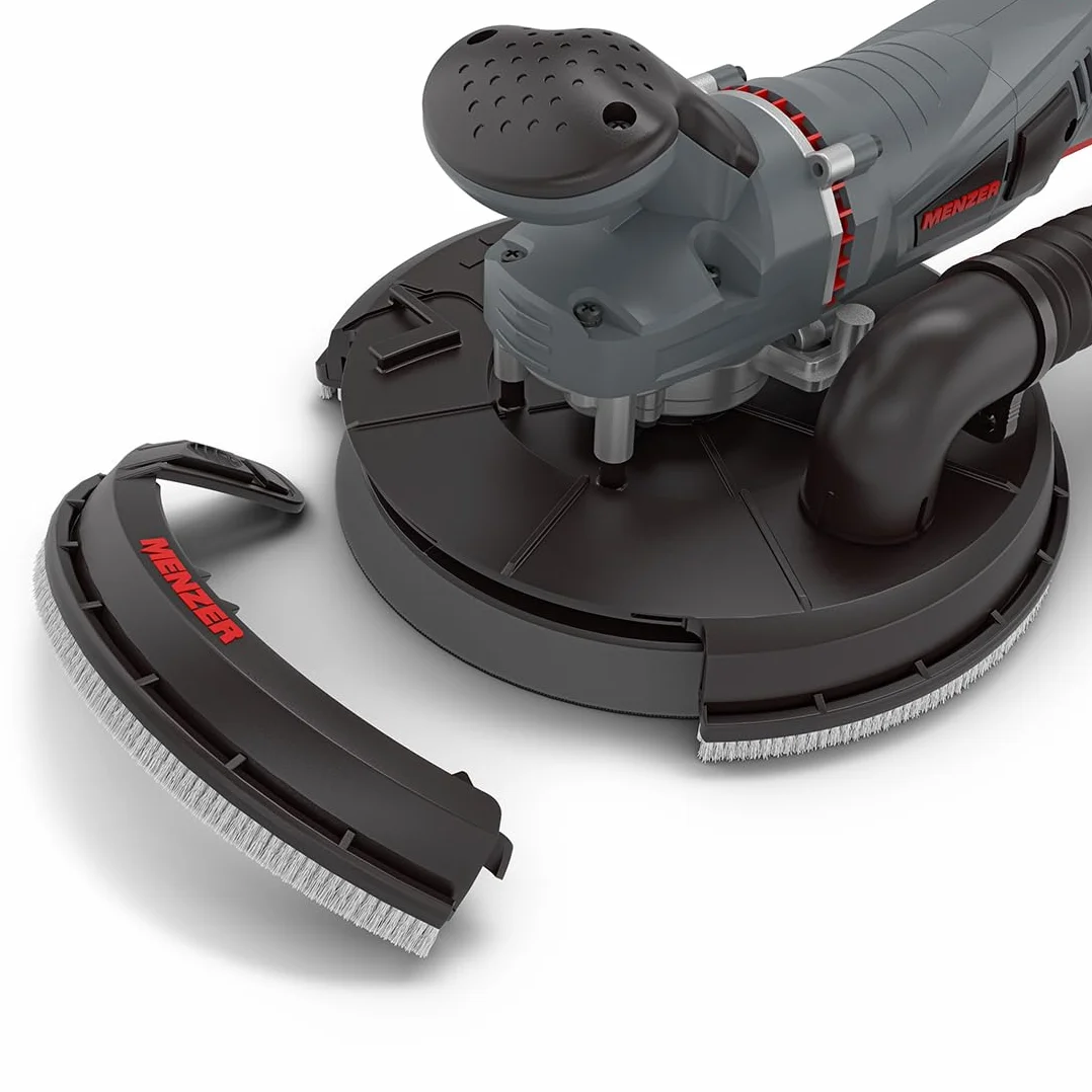 MENZER Levigatrice per Muri TBS 225, Compatta a Polvere Zero, Set Dischi Abrasivi