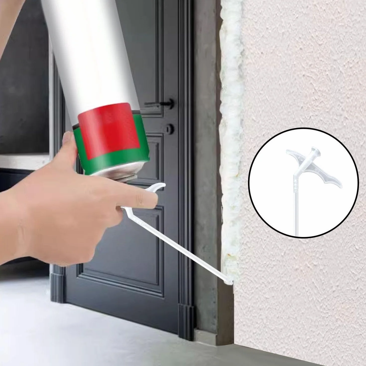 Tubo Di Schiuma Trasparente, Ugello Di Sostituzione Della Schiuma Di Espansione, Accessori A Spruzzo Fai-Da-Te, 30 Pezzi
