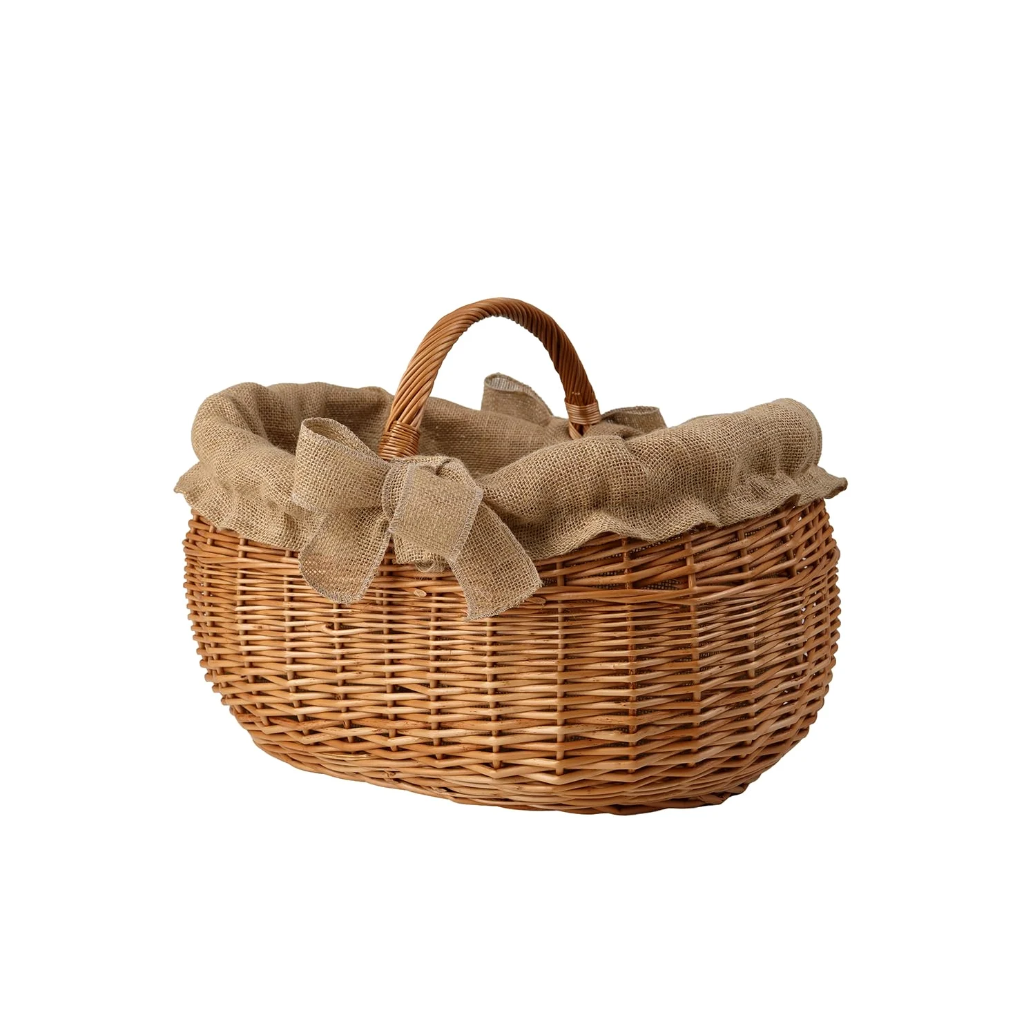 Cesta Portalegna da Interno in Vimini Porta Legna da Interni Fatto a Mano Cesta in Vimini per Legno Cestino per tronchi Ceste per Legna da Interno