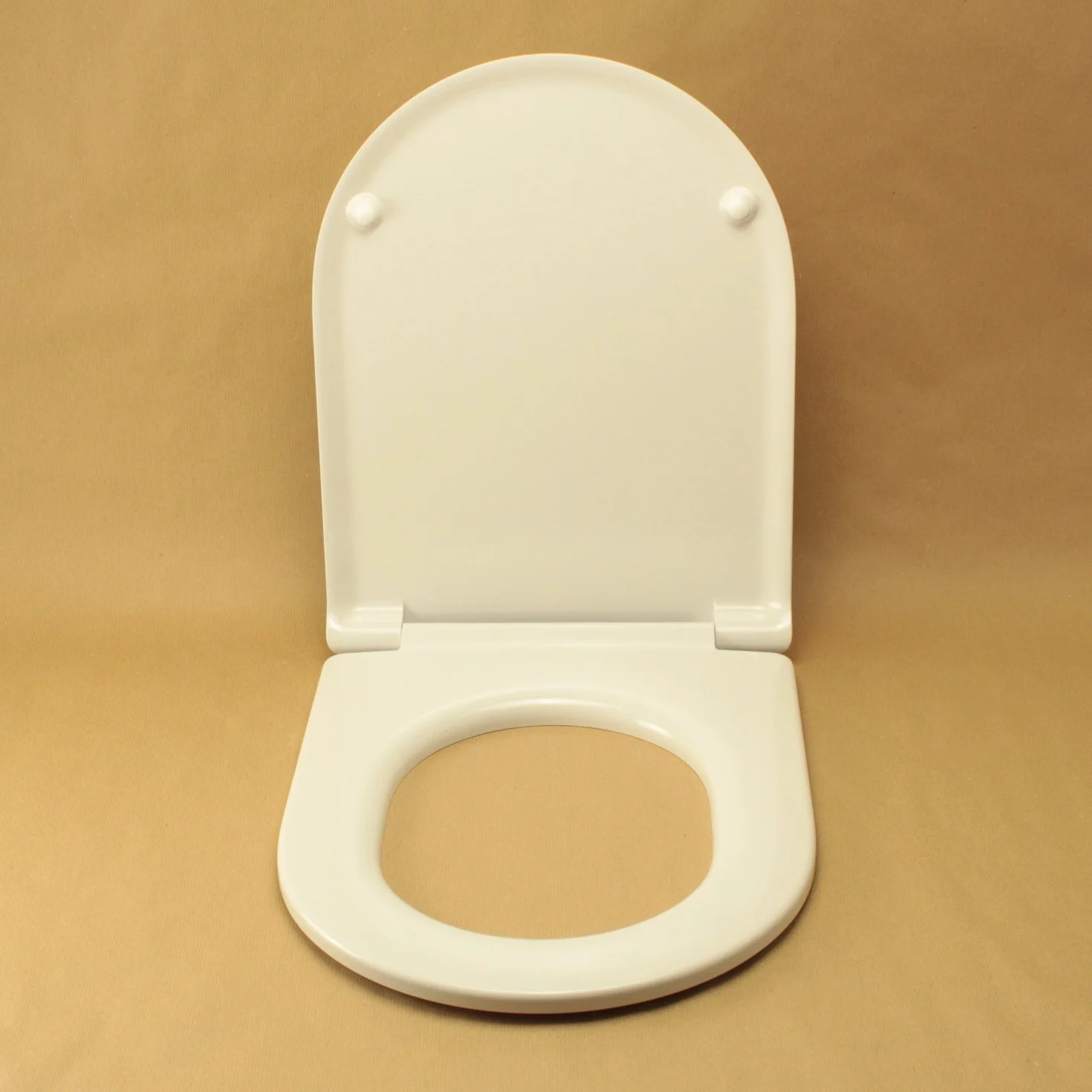 Copriwater per CESAME ARETUSA TERMOINDURENTE BIANCO cerniera inox normale o rallentata soft close