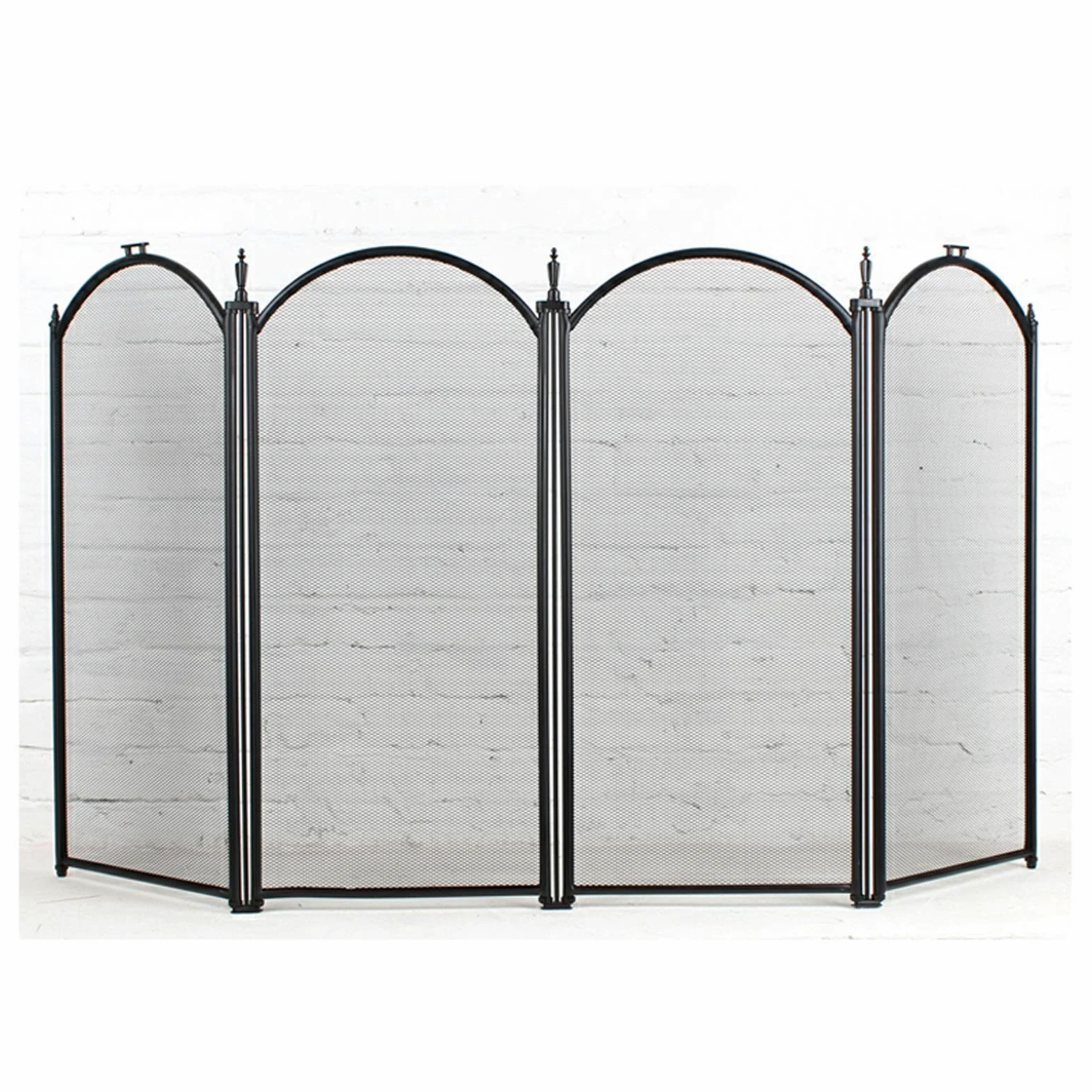 Schermi per Caminetti di Guardia Camino Schermo Metal Mesh Spark Scorriere Baby Pet Sicurezza Recinzione Fermata in ferro battuto Schermo Pieghevole Decorazione Recinzione Front Guard Accessori per ca