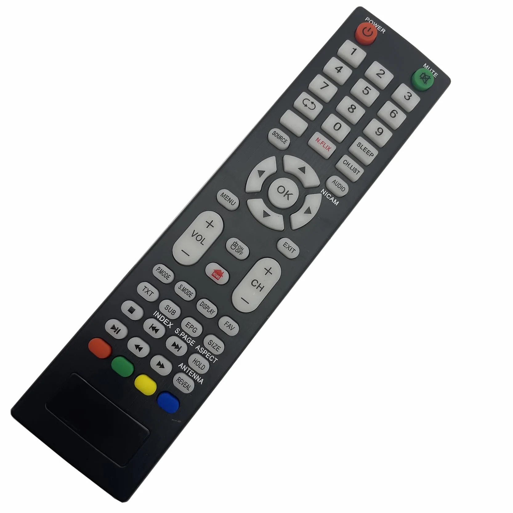 per Telecomando BOLVA TV Applicabile per telecomando bolva smart tv S-4088 S-3288 S-4088 S-4098 S-4366 BL-6566S - Nessun Bisogno Di Programmazione