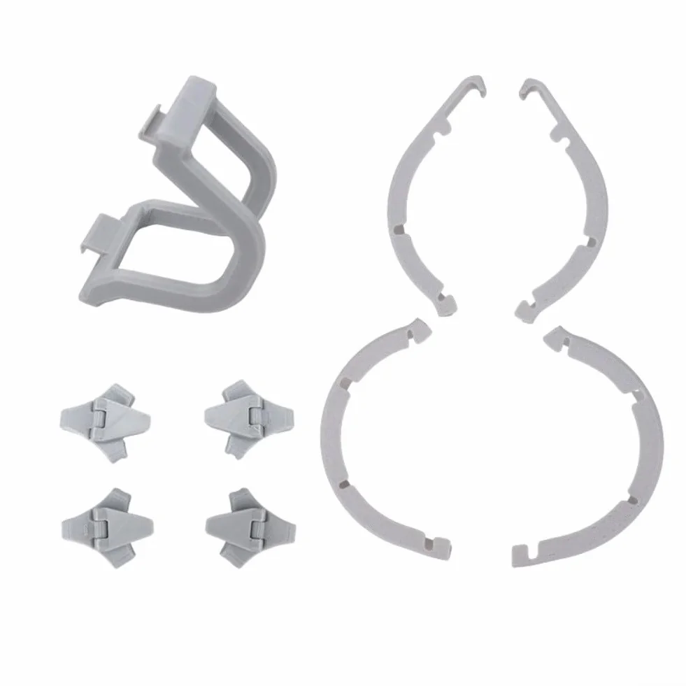 Kit di protezione per DJI NEO 2, copertura antigraffio con treppiede che aumenta l'altezza, accessori per carrello di atterraggio pieghevole (arancione)