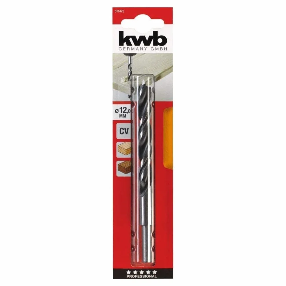 kwb wiertło do drewna spiralne Ø 8.0 mm stal CV