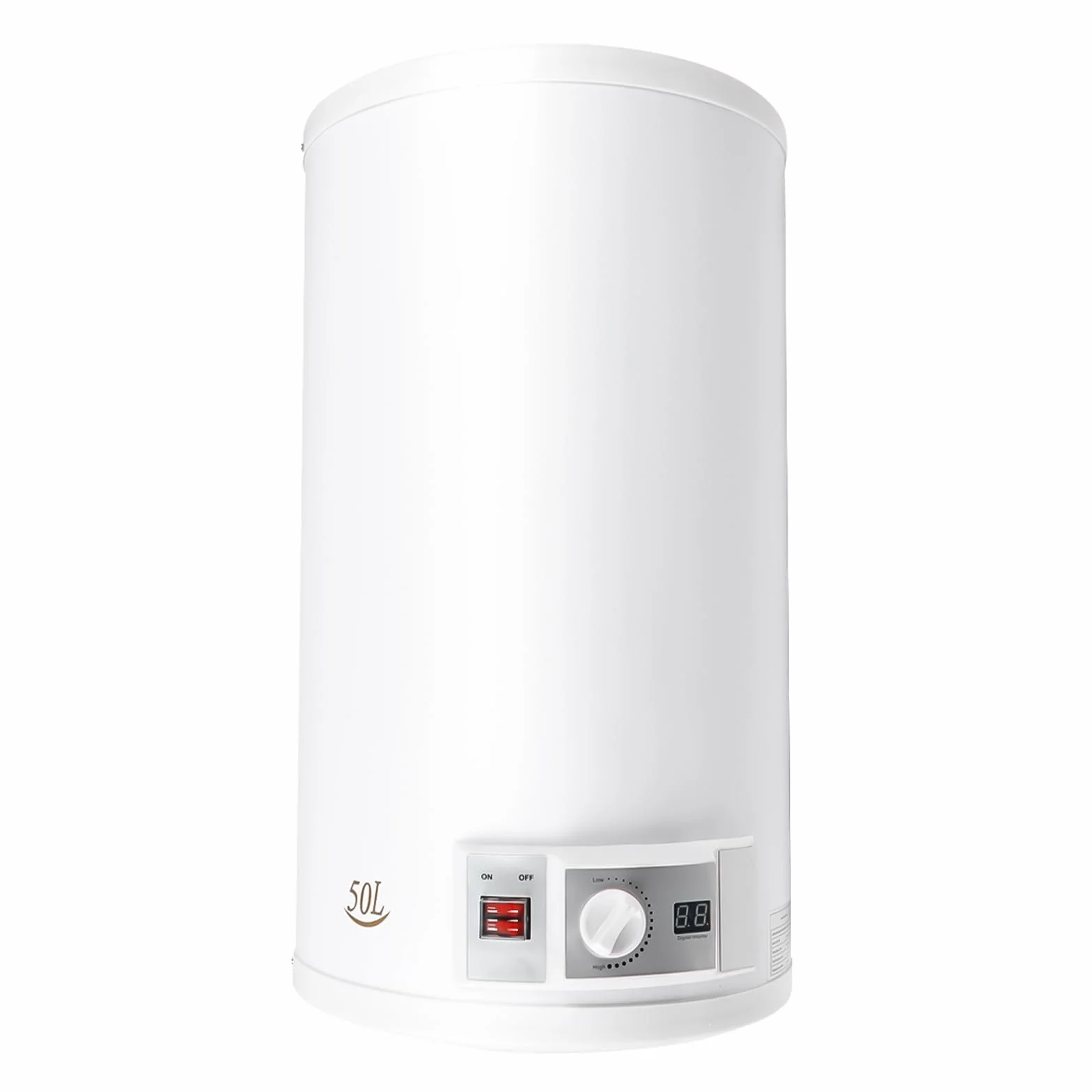 Riscaldatore istantaneo da 50/80 l, caldaia a capacità termica, memoria elettrica, caldaia, con indicatore di temperatura LED, valvola di sicurezza, montato a parete (50 l)
