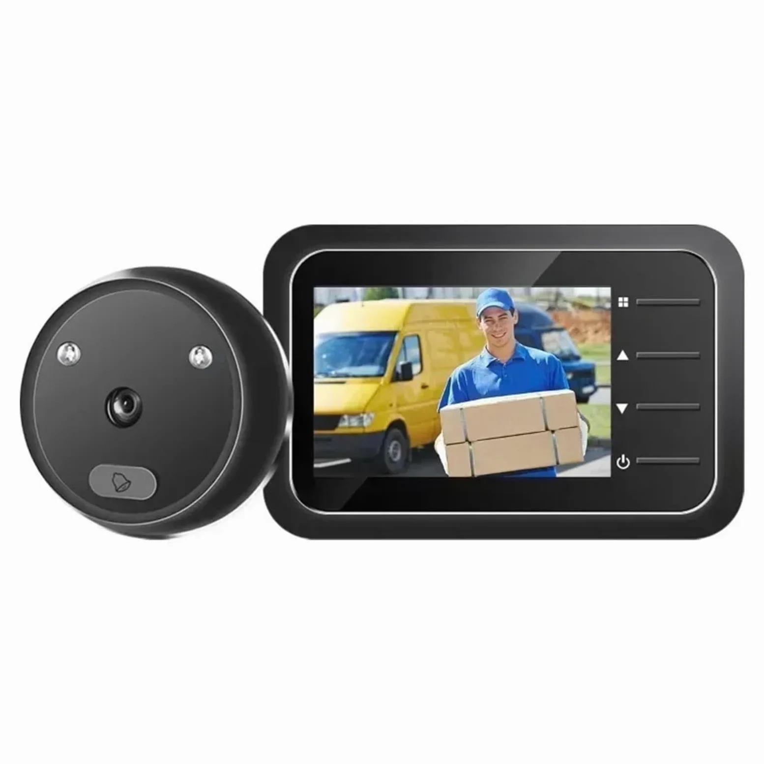 Videocamera per campanello, Videocitofono con telecamera, registrazione automatica, suoneria elettronica, visione notturna, spioncino digitale, sicurezza domestica ,Sistema di sicurezza domestica