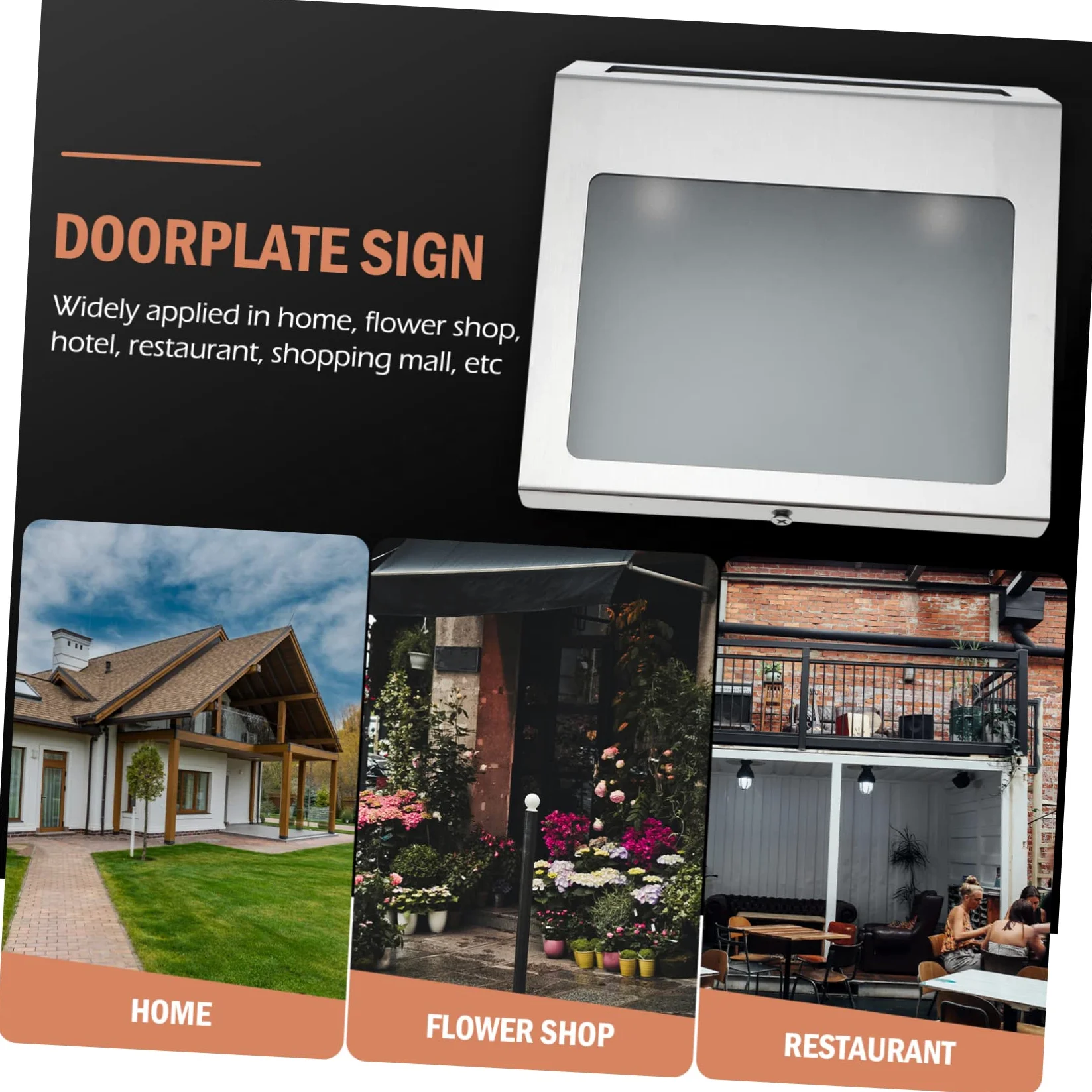 UPKOCH 1set Lampada Da Esterno Led Solare Con Numeri Indirizzo Segnaposto Per Porta Facile Installazione e Alta Luminosità Design Resistente Alle Intemperie Per Casa e Giardino