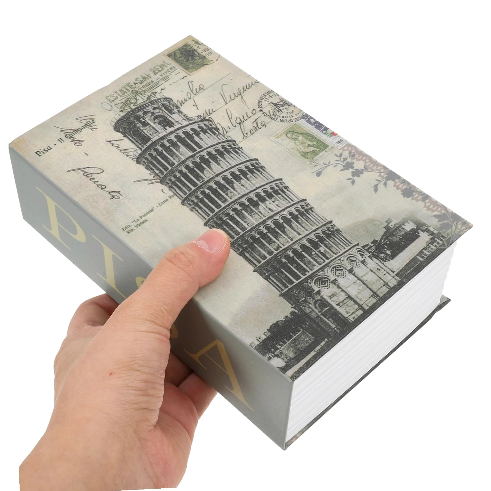 Cassaforte per Soldi a Combinazione, Libro Cassetta di Sicurezza Segreta, Scatola Serratura per Piccoli Oggetti e Documenti, Deposito Sicuro per Casa e Ufficio, Design Compatto