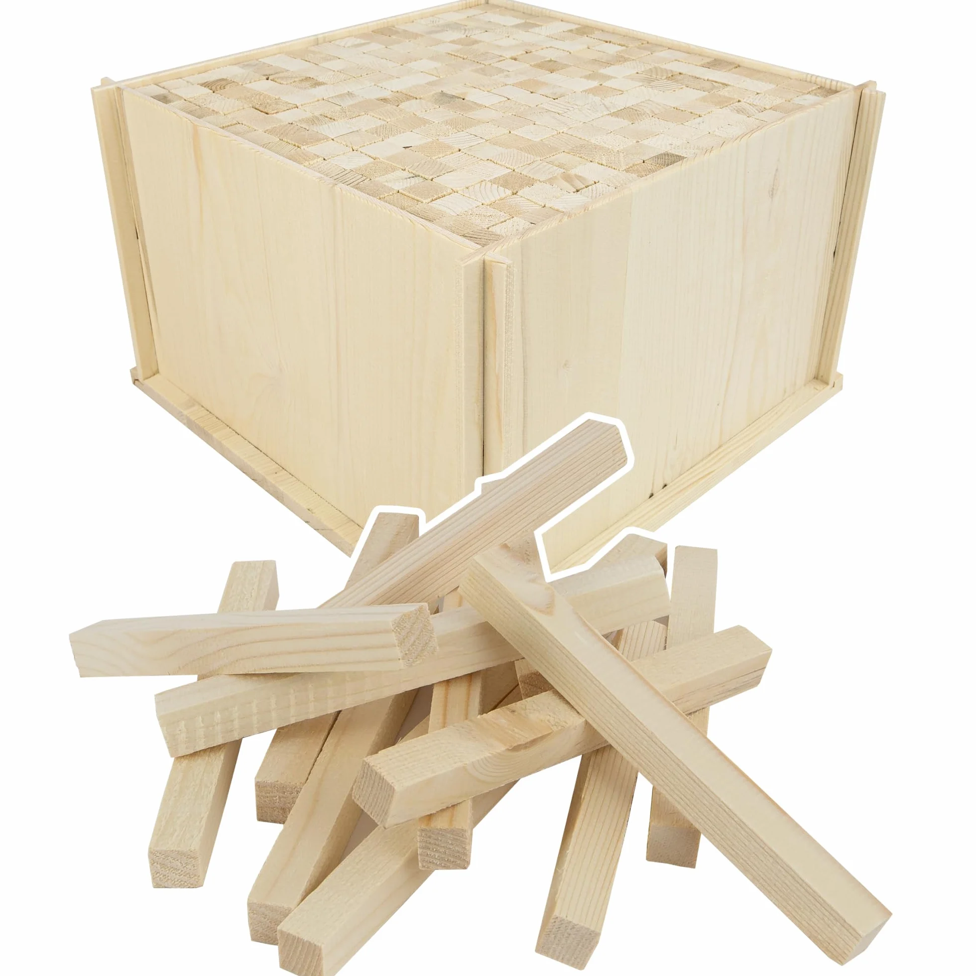 LEGNETTI ACCENDIFUOCO DI ABETE-LARICE NATURALE LUNG. 16 CM 10 KG