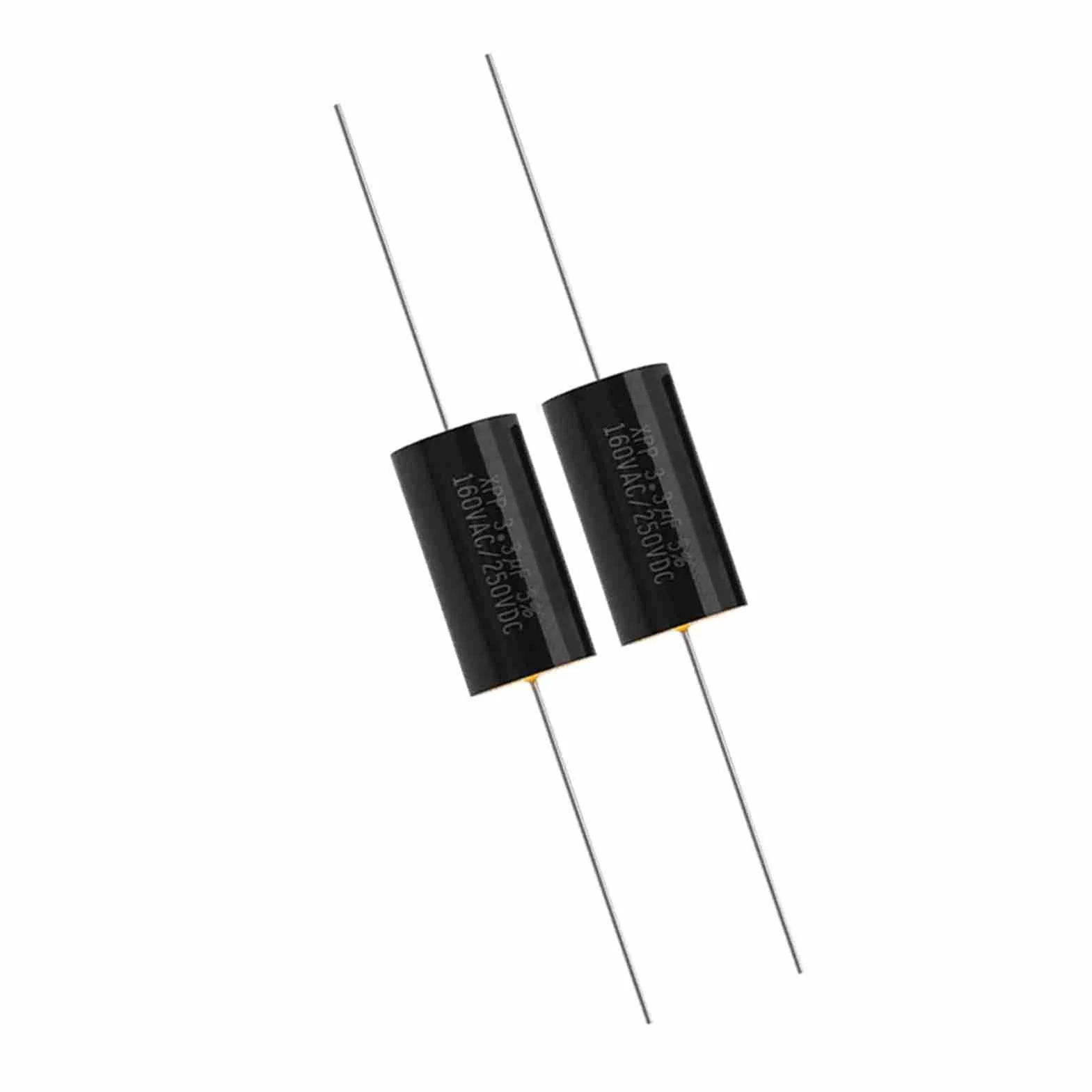 Topiky Distributore di frequenza Filtro Crossover Crossover Altoparlante Hi-Fi capacità condensatore 2PCS(3.3uF)