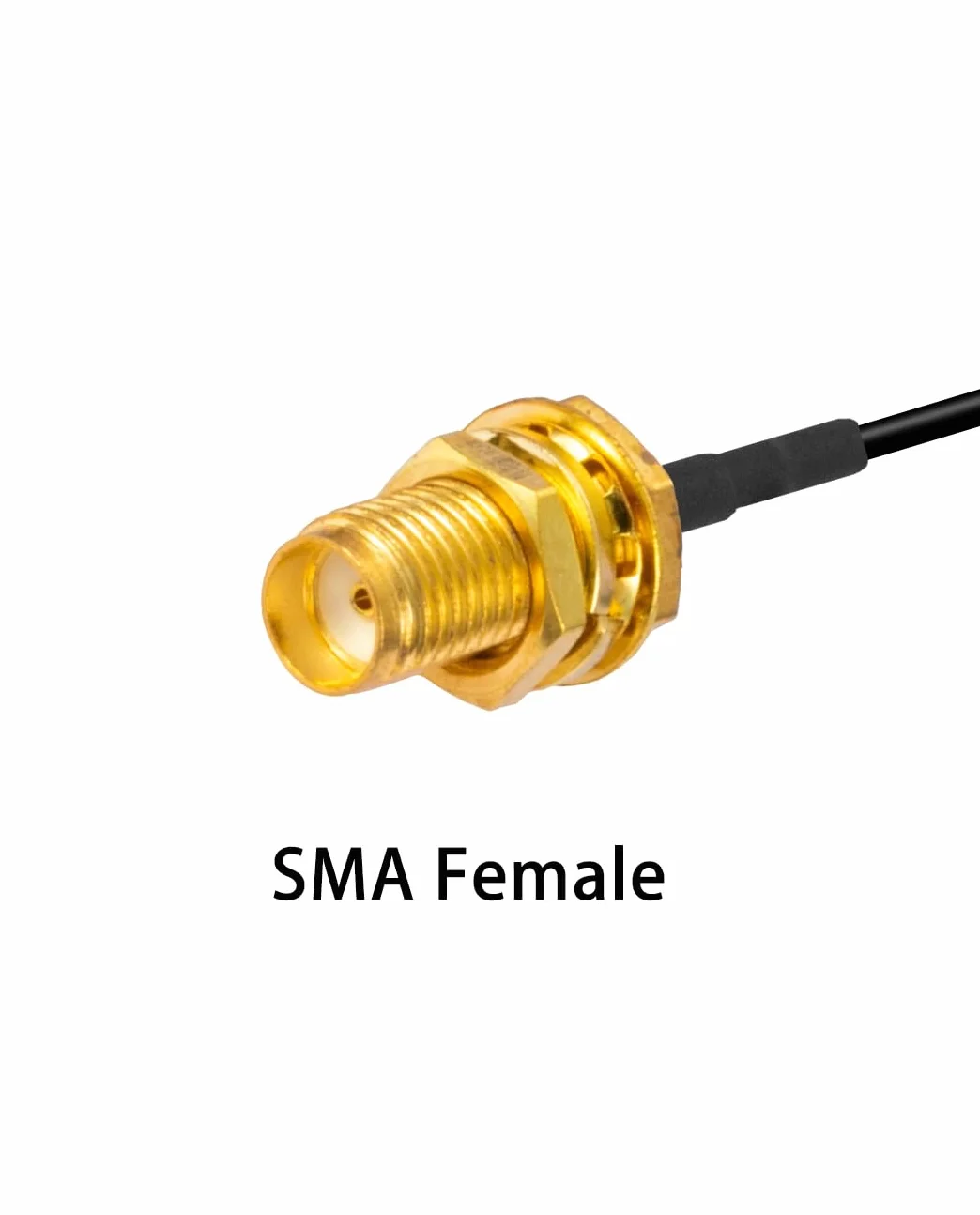 Vecys 2PCS U.F.L1 a SMA Femmina Cavo Coassiale a Bassa Perdita Cavo mini Coassiale 2 "/5CM U.F.L1 da 1.37 mm a Codino per Router Wireless Mini PCIE Schede di rete PCI Wi-Fi WAN Repeater