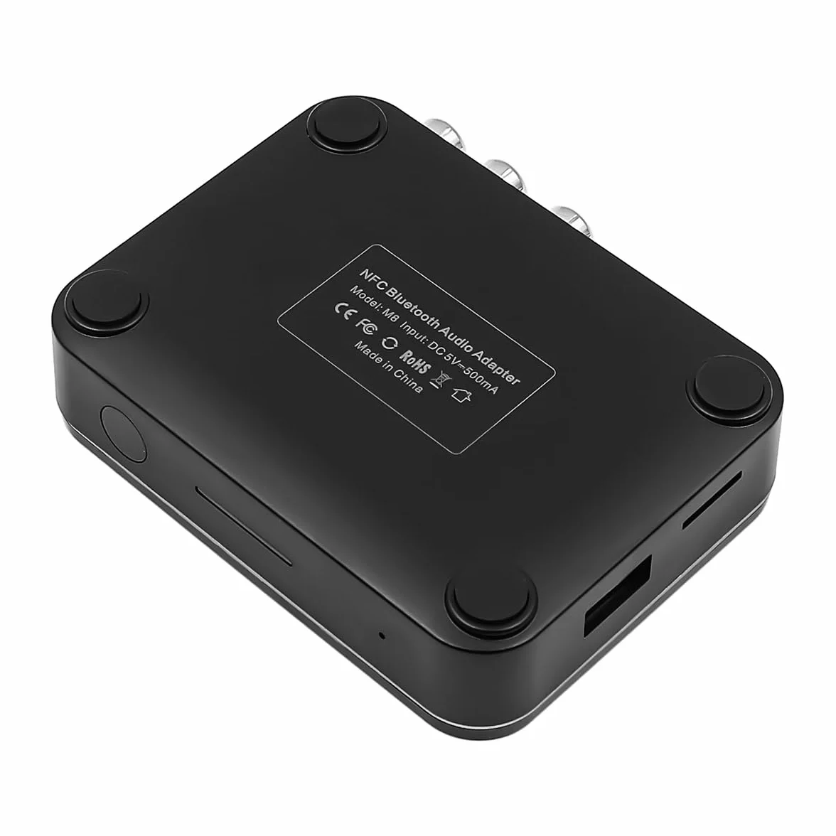 Adattatore Bluetooth 2 in 1 Trasmettitore Bluetooth 5.0 + Ricevitore Bluetooth Portatile e Ricaricabile Sei Interfacce AUX RCA Digitale Ottico/Coassiale USB/TF Supporto NFC con Telecomando