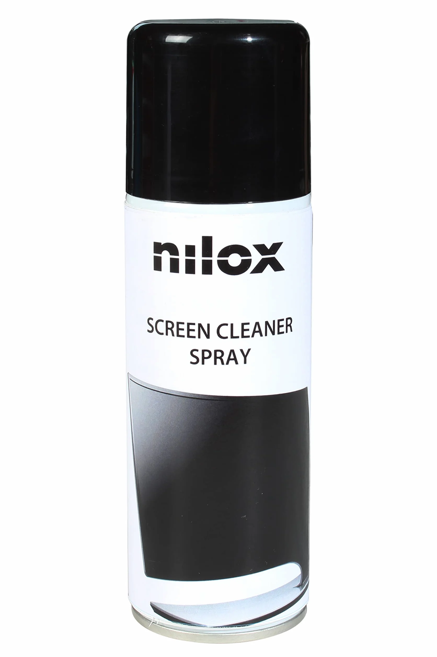 Nilox, Schiuma Attiva, Spray Pulisci Monitor, per la Pulizia Efficace e Delicata dello Schermo PC LCD e LED e Parti Ottiche, Senza Aloni nè Residui, Rimuove le Impronte