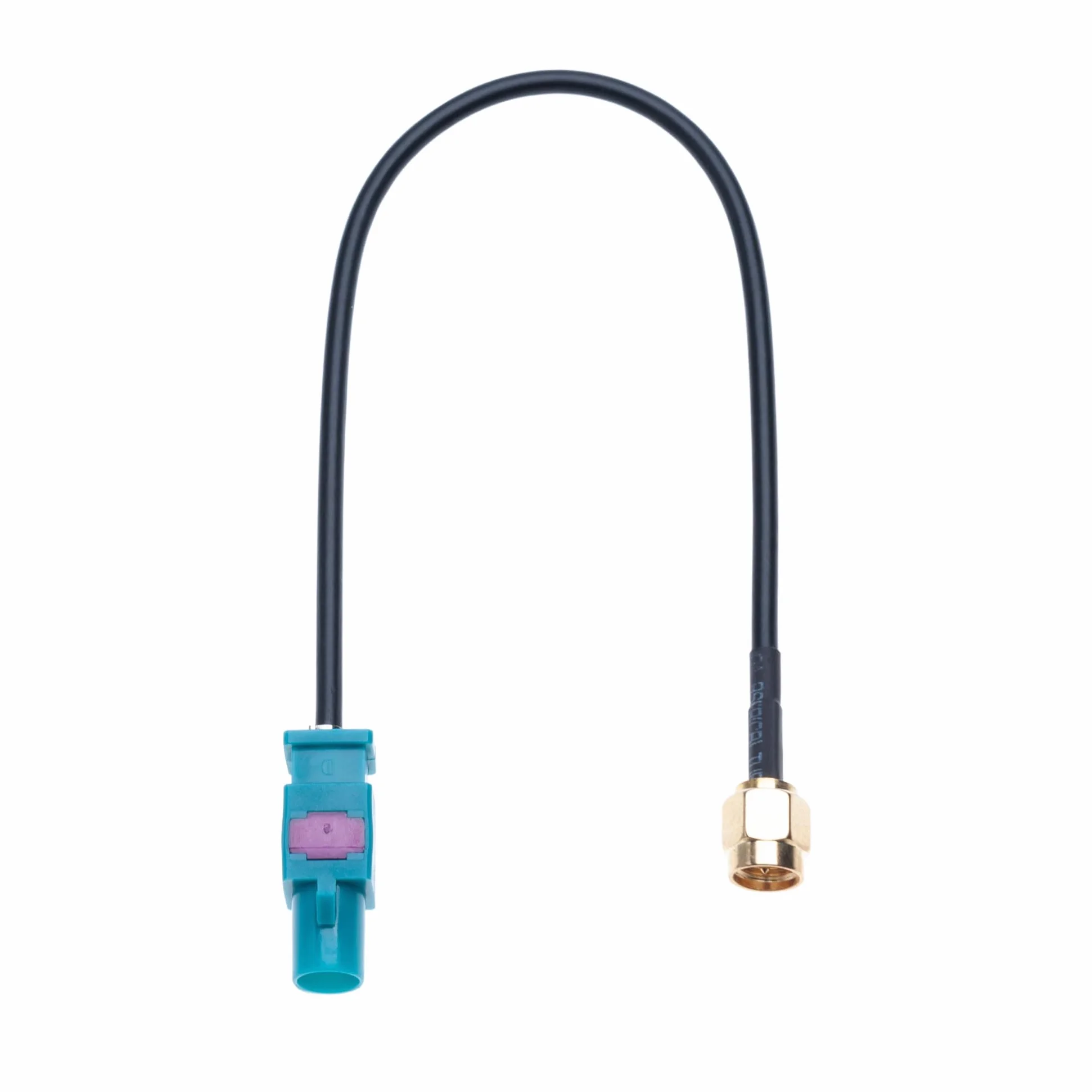 Cavo Adattatore Antenna Auto 2 Pezzi Fakra Z Maschio a SMA Maschio Veicolare Autoradio per Antenne GSM, GPS, DAB & TV Fakra a SMA Antenna Compatibile con Accessori Automotive per Veicoli e Camion 15cm