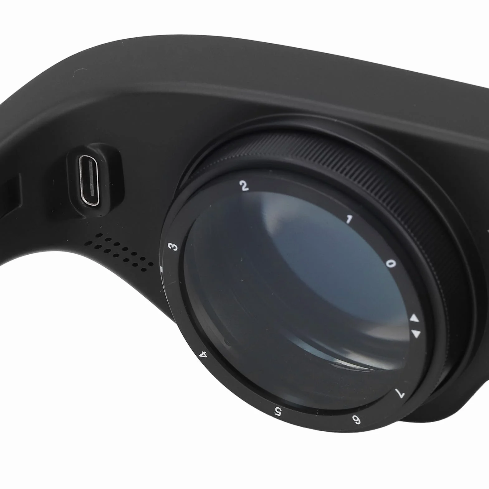 Occhiali VR Intelligenti 4K con Schermo WiFi Wireless, Occhiali per Display Video con Batteria da 8000 MAh, Occhiali per Cuffie VR Occhiali da Film per Telefono e Computer