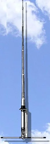 SIRIO ANTENNA DA BASE GPV 5/8 GROUND PLANE, Frequenza 26.10-29.7 MHz