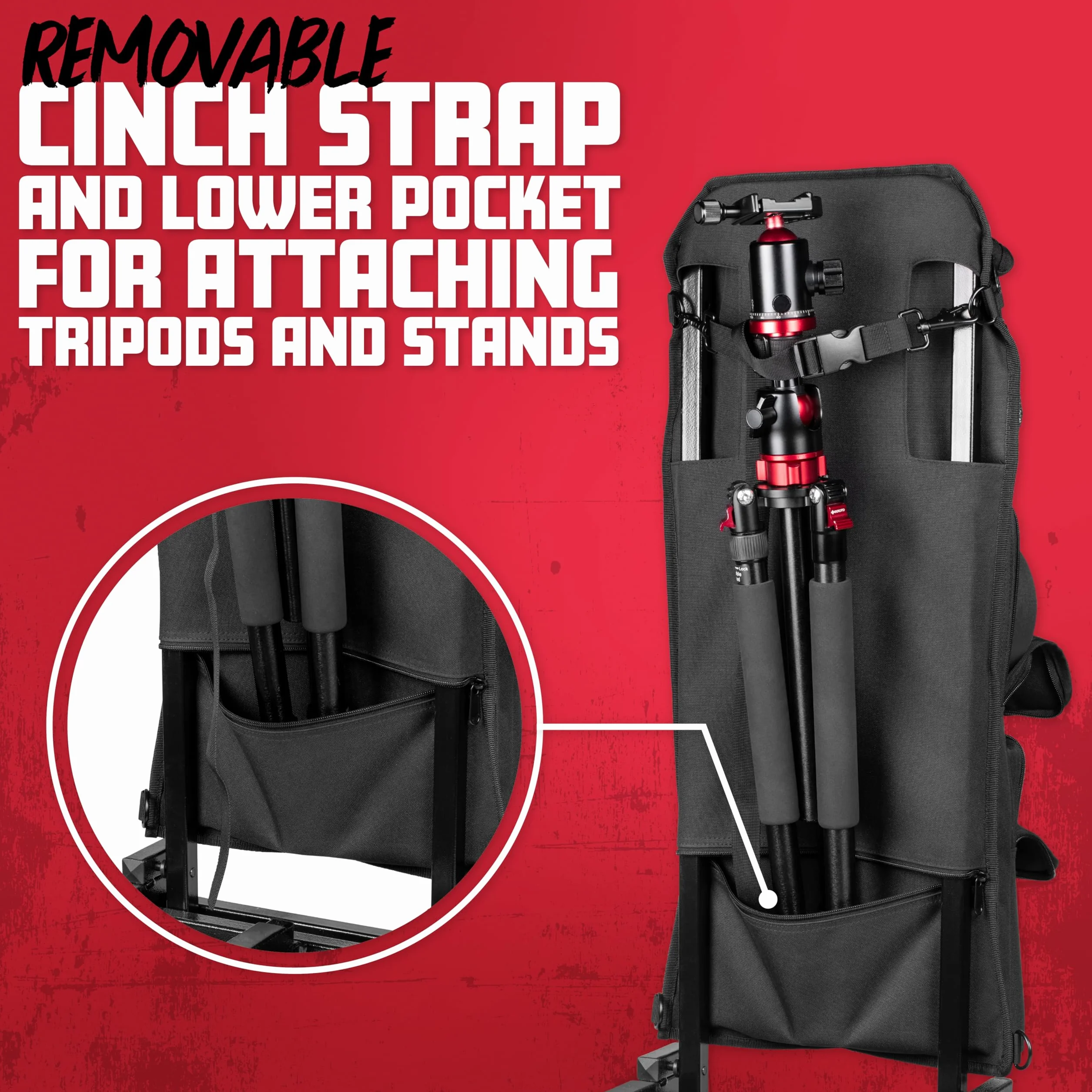 Gator Frameworks Borsa porta accessori con 7 tasche per carrelli multiuso Gator Frameworks (GFW-UTL-CART-ACCBAG)