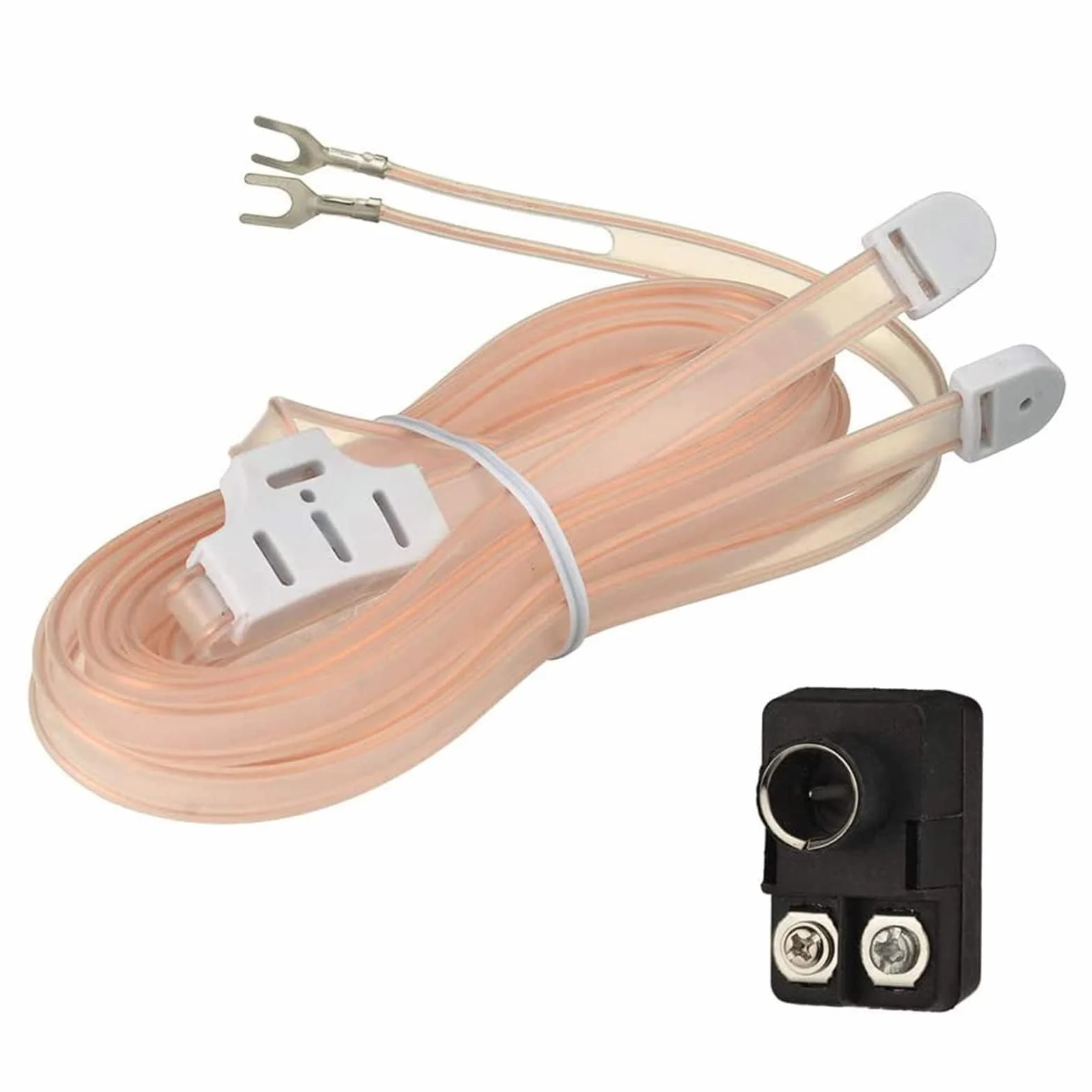 Bingfu Antenna FM Radio Interna Antenna T Formazione Cavo Plug Transformer Balun 75/300 ohm F Maschio Adattatore 2 kit per Ricezione FM