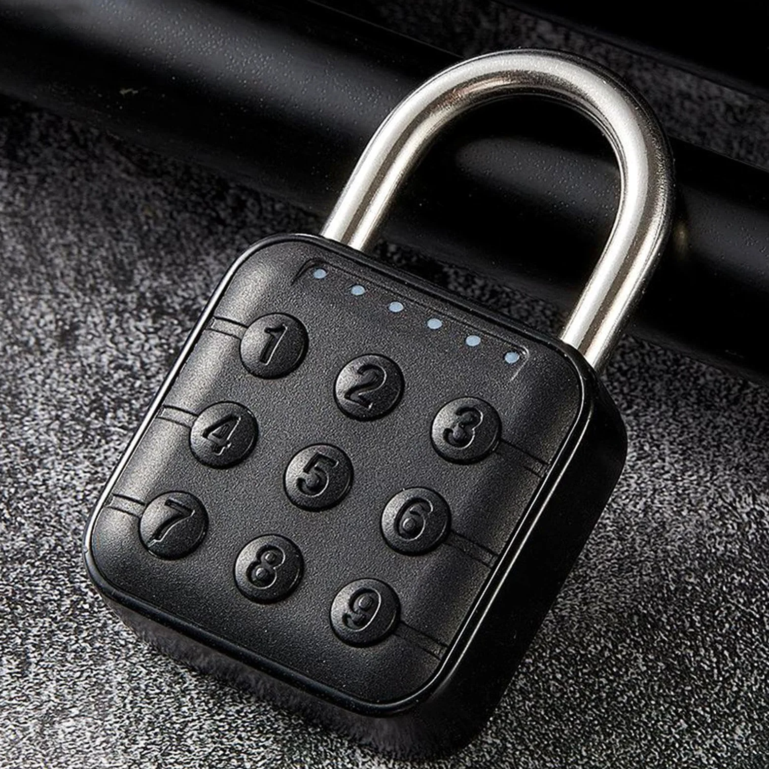 Lucchetto a Combinazione con Pulsante E di Accesso a 6 Cifre