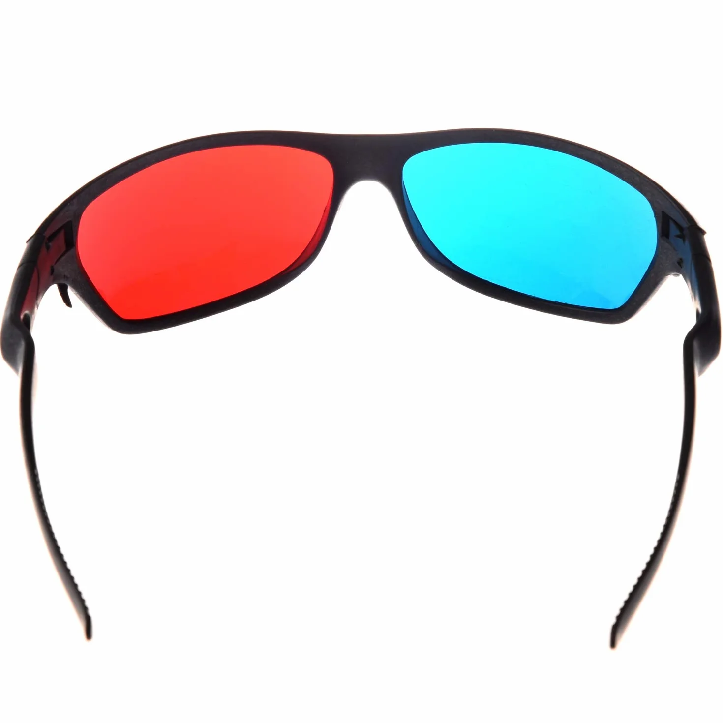 Occhiali 3D Semplice Rosso-Blu Ciano anaglifi per e Film 3D (Upgrade Extra Style)