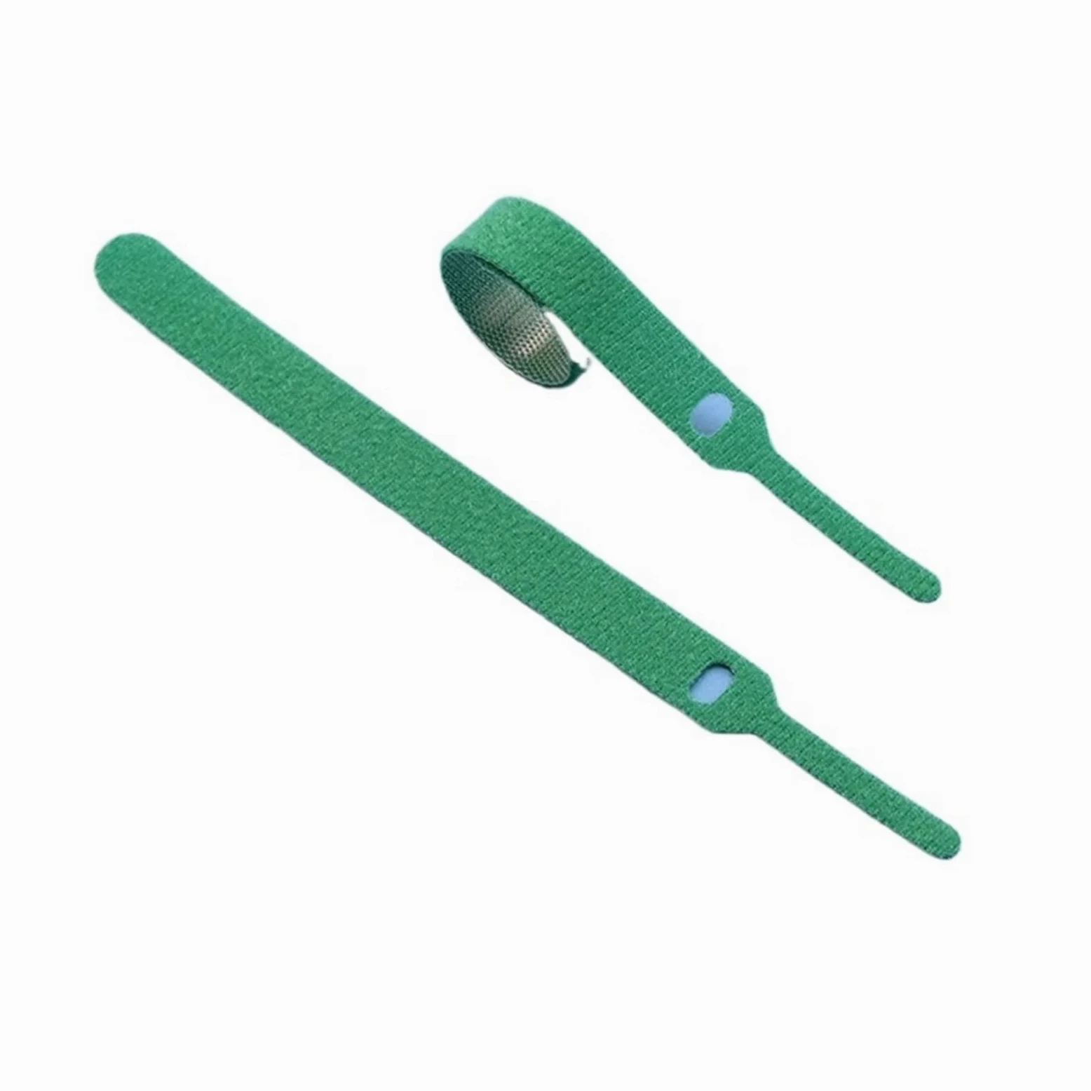 Fascette con zip, 20-200 fascette staccabili, 150, 200, 300 mm, in plastica, riutilizzabili, in nylon, fascette stringicavo lunghe (verde, 300 mm x 200 pezzi)