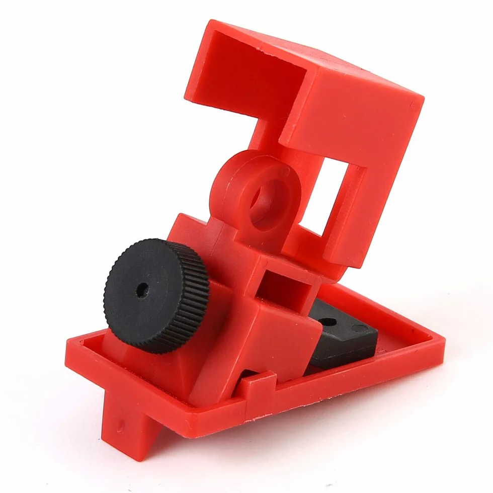 POFET Lockout Tagout Kit per interruttori e valvole con 2 tag, 1 lucchetto, 3 blocco interruttore, 2 lucchetto sicurezza, 1 borsa