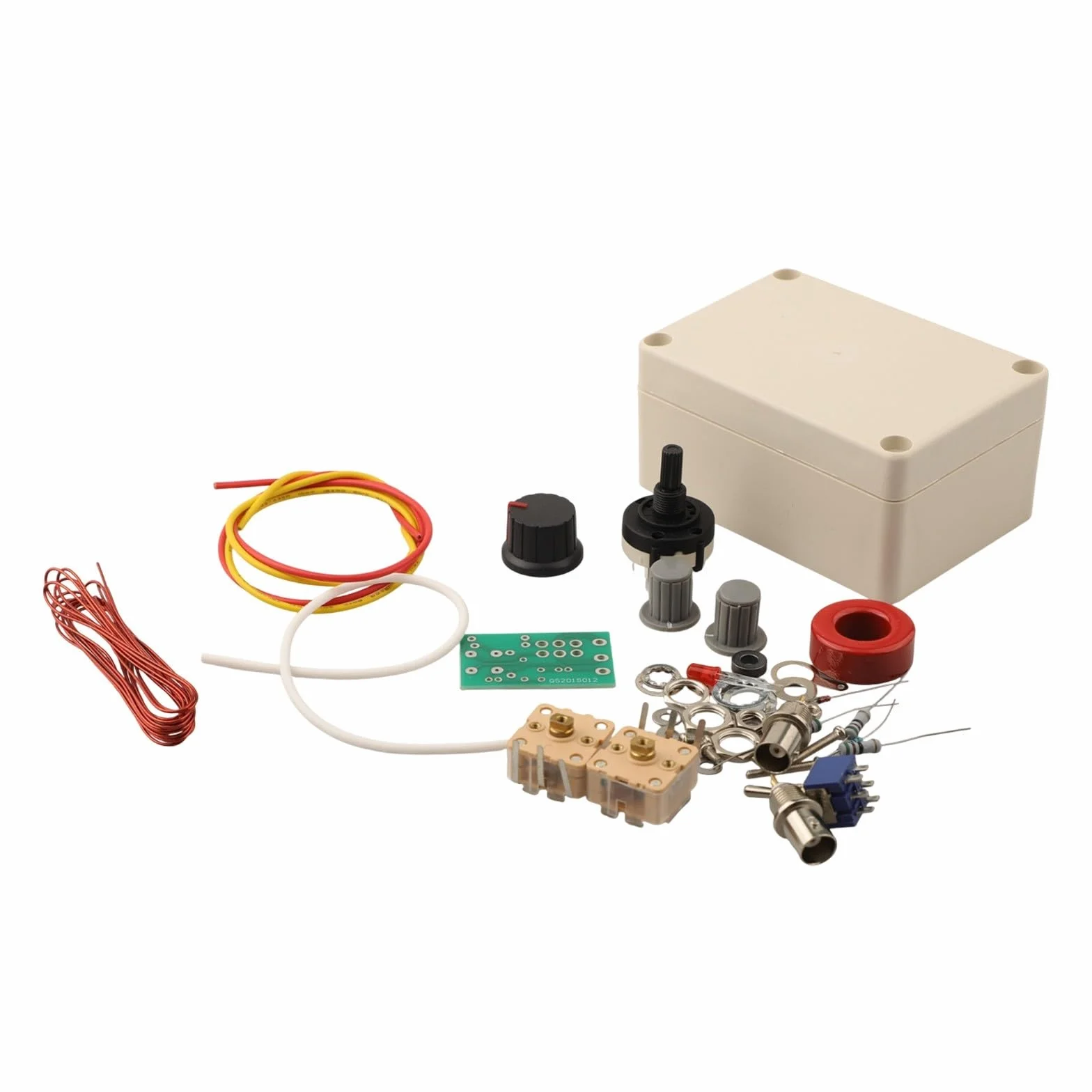 Kit sintonizzatore manuale -30MHz per Ham QRP, rete tipo T con indicatore LED VSWR, gestione potenza RF 15W, interfaccia Q9
