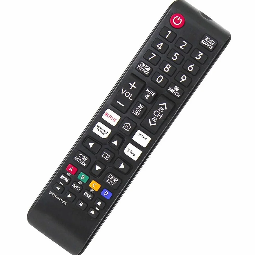 Telecomando Universale Samsung con pulsanti di scelta rapida per Smart TV LCD QLED LED HDTV 3D 4K Compatibile solo con TV Originali Samsung Non Serve Programmazione
