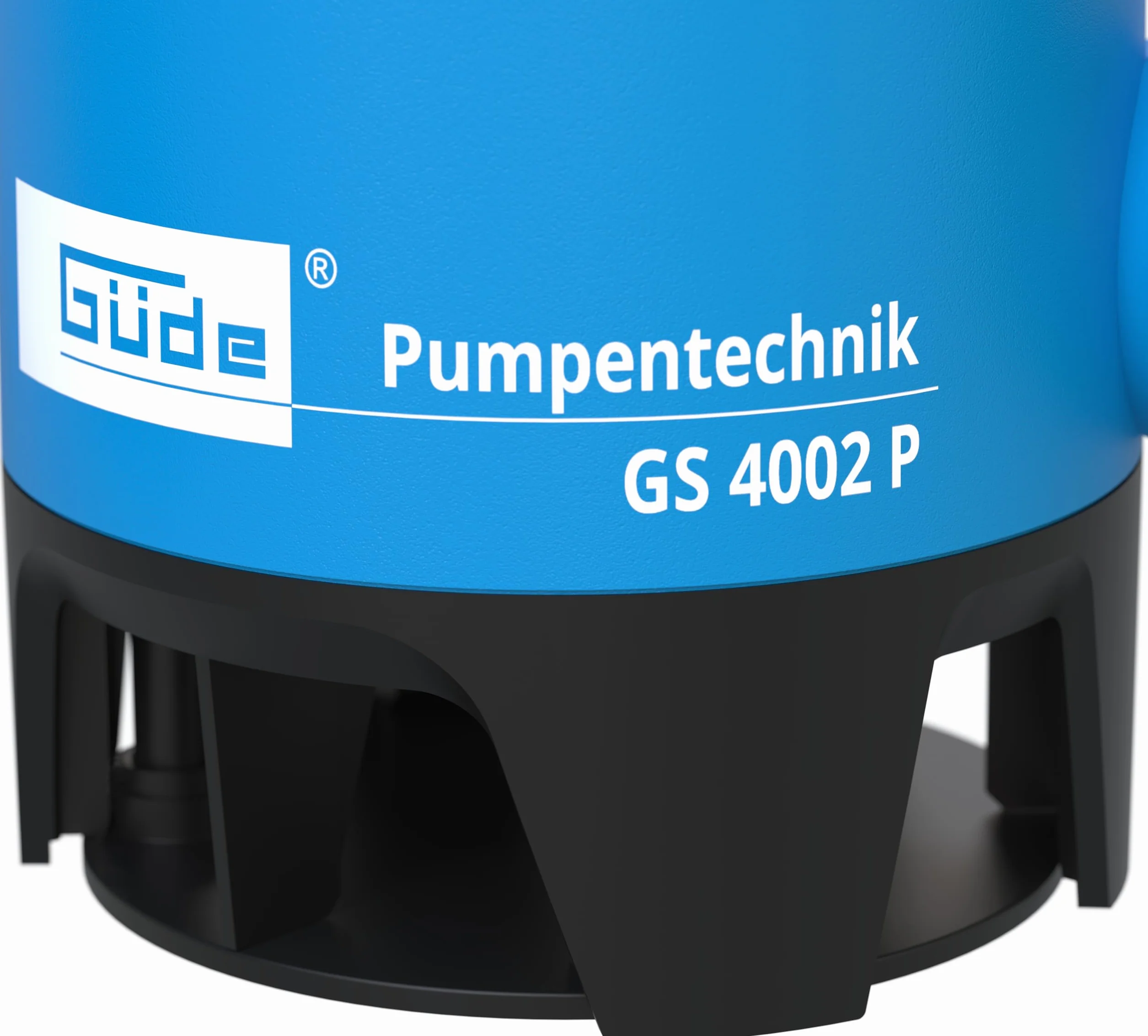 Güde 94630 - GS4002P - Pompa sommergibile per acque luride - Con galleggiante - 400 W - 7500 l/h Altezza massima di erogazione 5 m [Classe energetica A], Blu/Nero