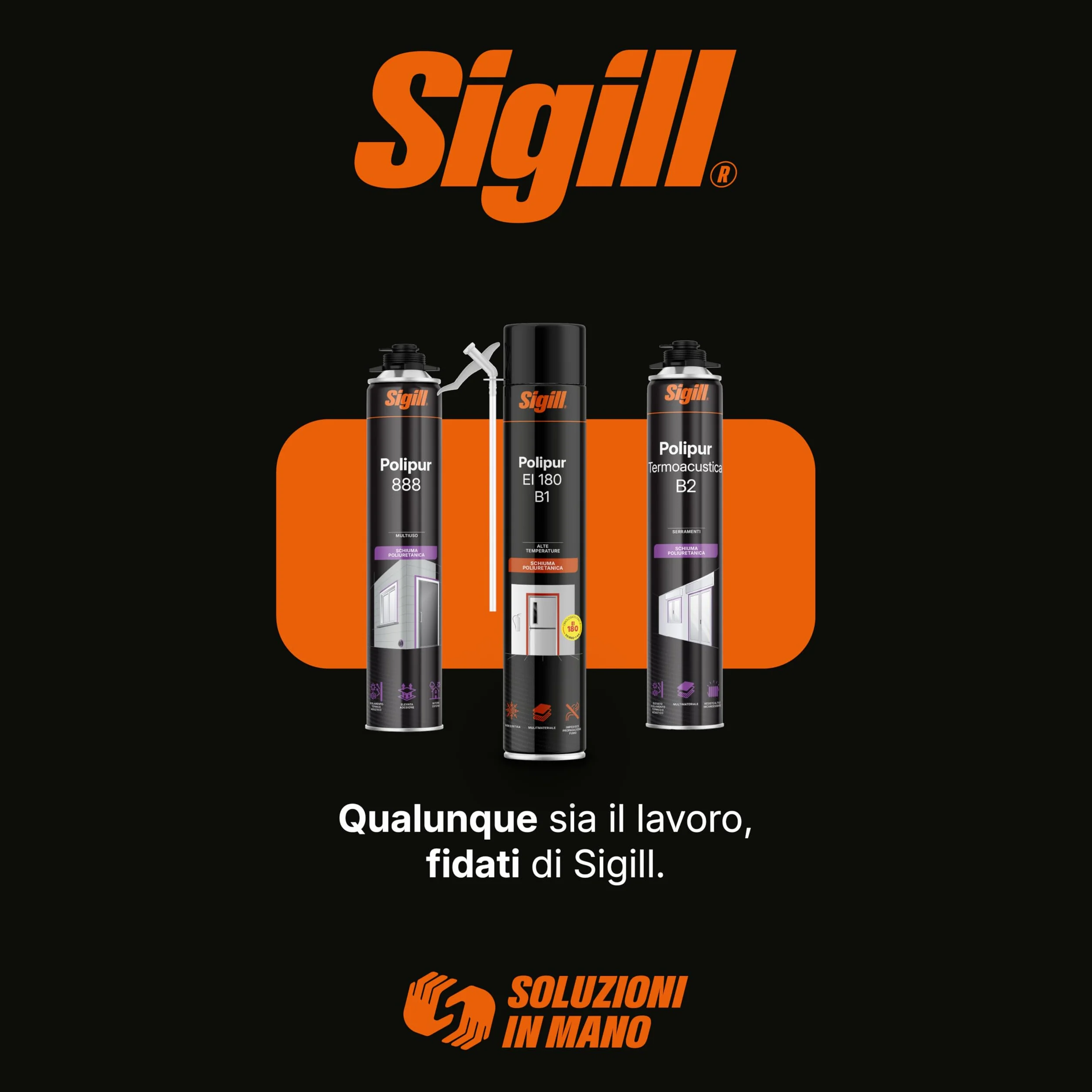 Polipur 888 Schiuma Poliuretanica Monocomponente 500 ml per Isolamento e Assemblaggio