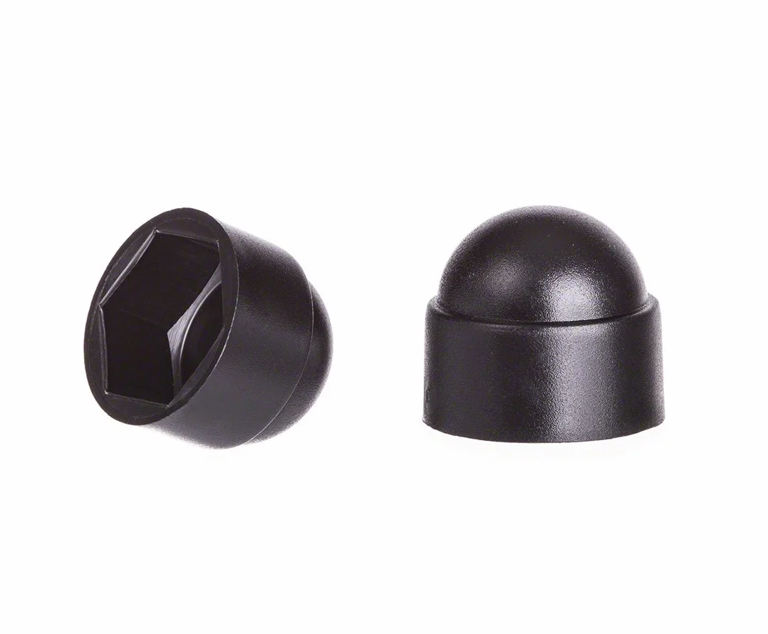Cappucci copri-dado bulloni M8 (chiave 13) Nero 25 pezzi EMFA