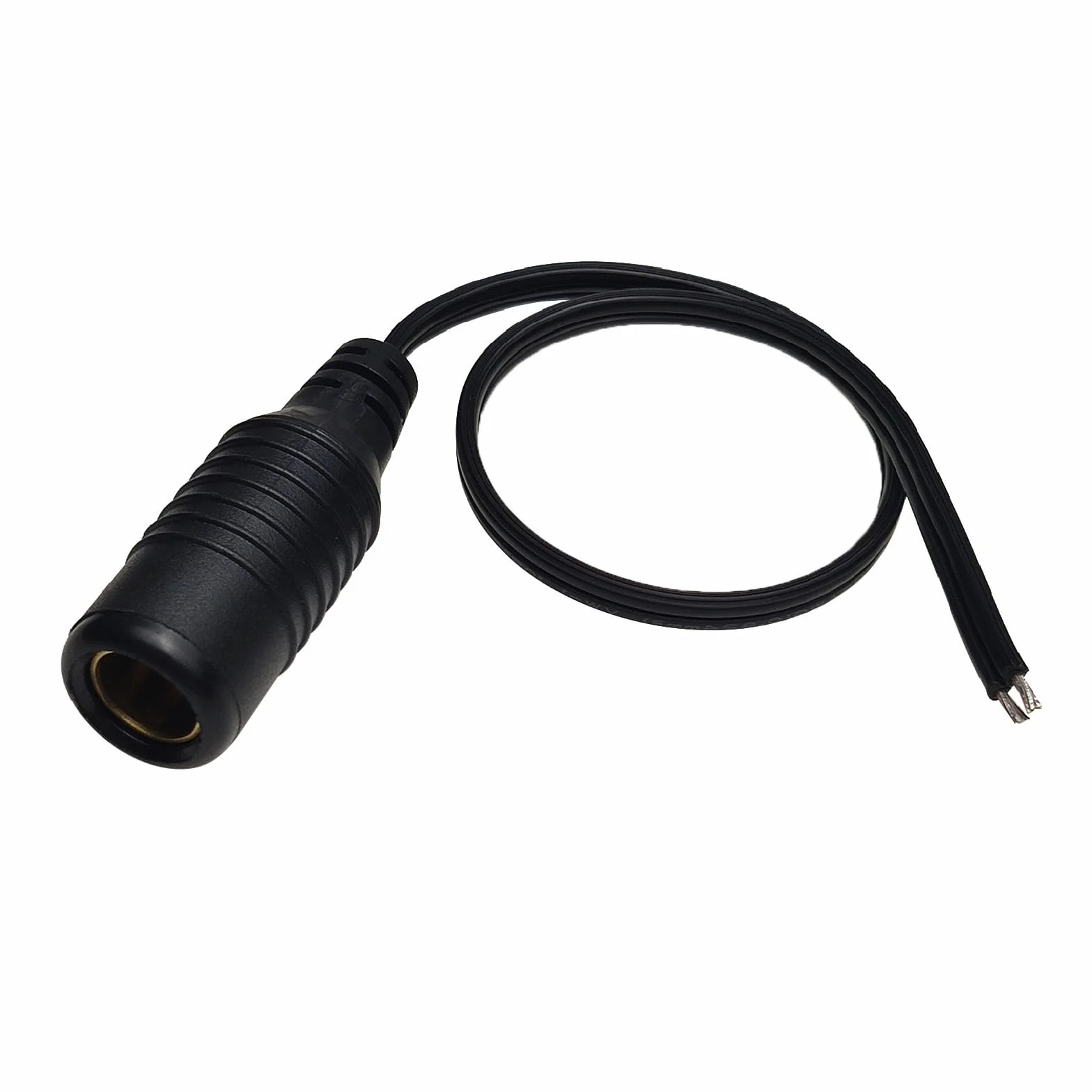 Connettori femmina DIN Filo 18AWG Cavo Adattatore Per Moto Presa di Alimentazione Adattatore Presa di Alimentazione Cavo di Saldatura Flessibile