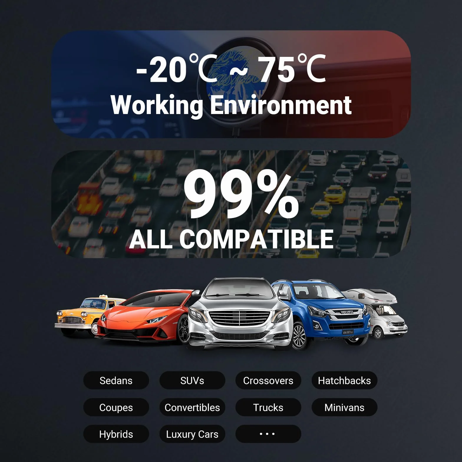 OTTOCAST Adattatore Carplay Wireless Clip, Dongle Wireless CarPlay Plug & Play con Display Elettronico può Mostrare Orologio Immagini Copertina di Album Musicali Compatibile con Auto con Wired CarPlay