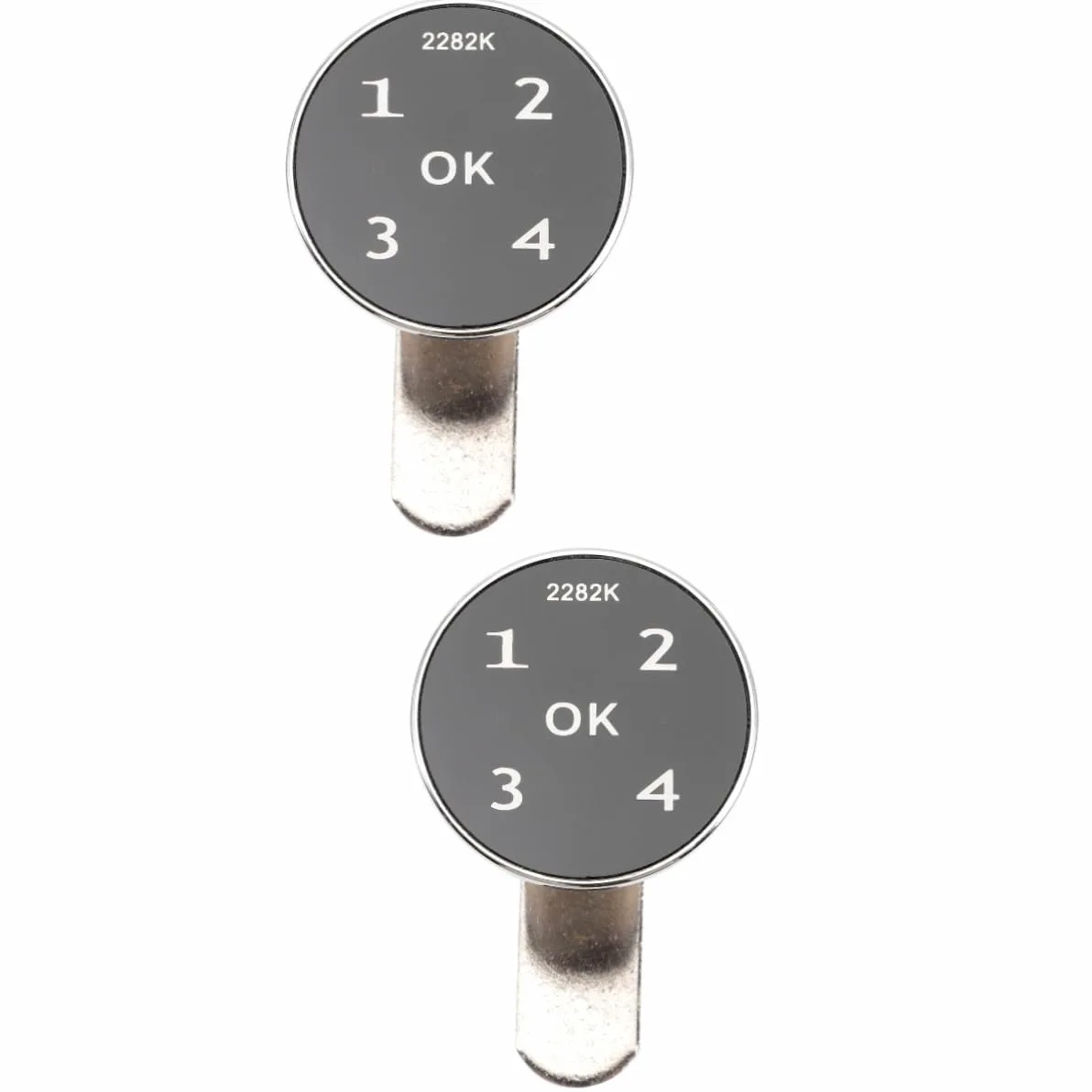 Artibetter 2pezzi Serratura Elettronica Digitale Con Codice Per Armadietti e Cassette Postali Design Elegante Materiale Resistente Installazione Facile e Sicura Per Uso Domestico e Ufficio