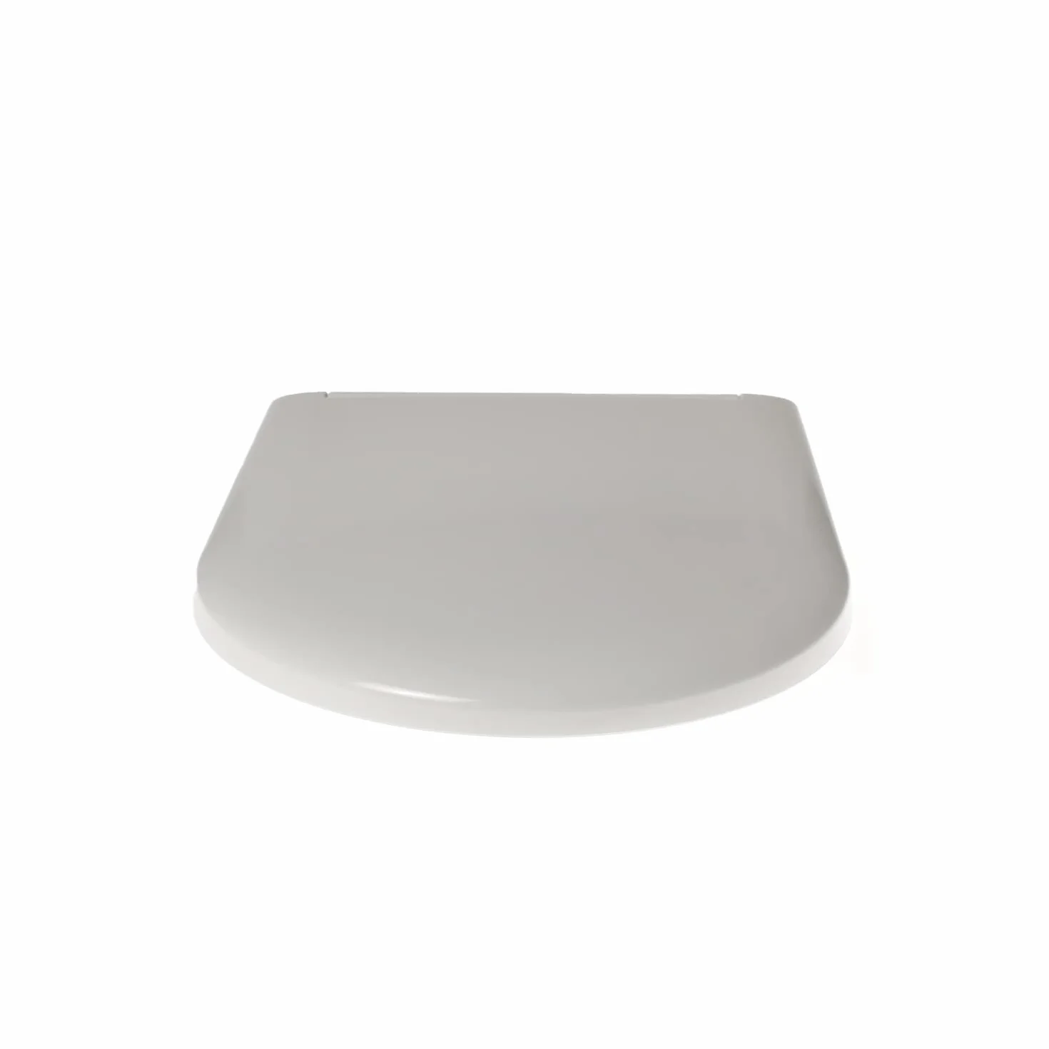 Copriwater per DISEGNO CERAMICA GIULIA AVVOLGENTE TERMOINDURENTE BIANCO cerniera inox
