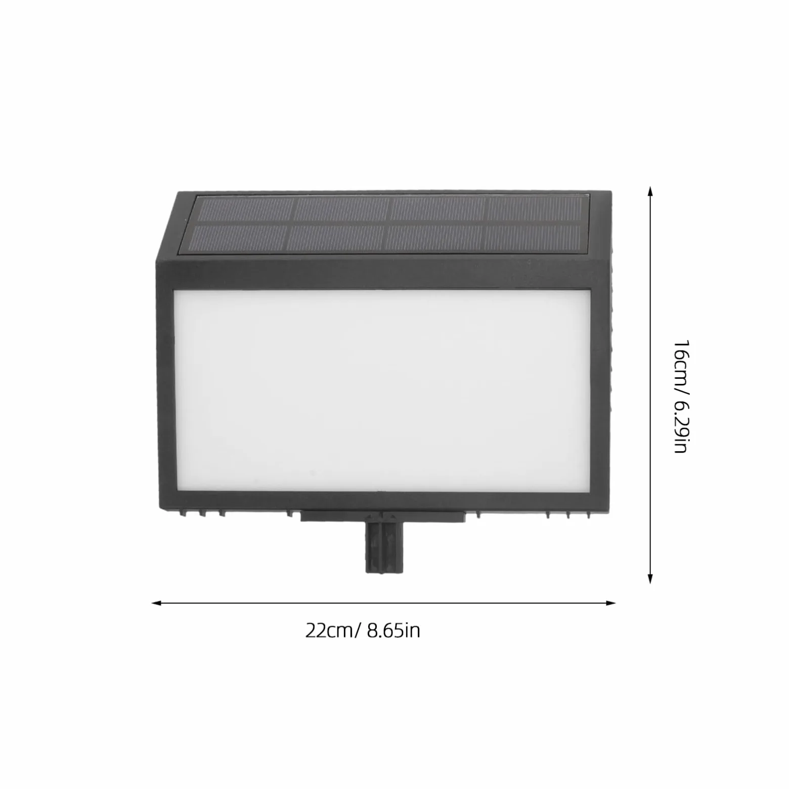 HOMSFOU 1set Lampada Led Solare Per Indirizzi Esterni Targa Numerica Con Illuminazione Chiara Installazione Versatile Per Casa e Giardino e Facile Da Usare