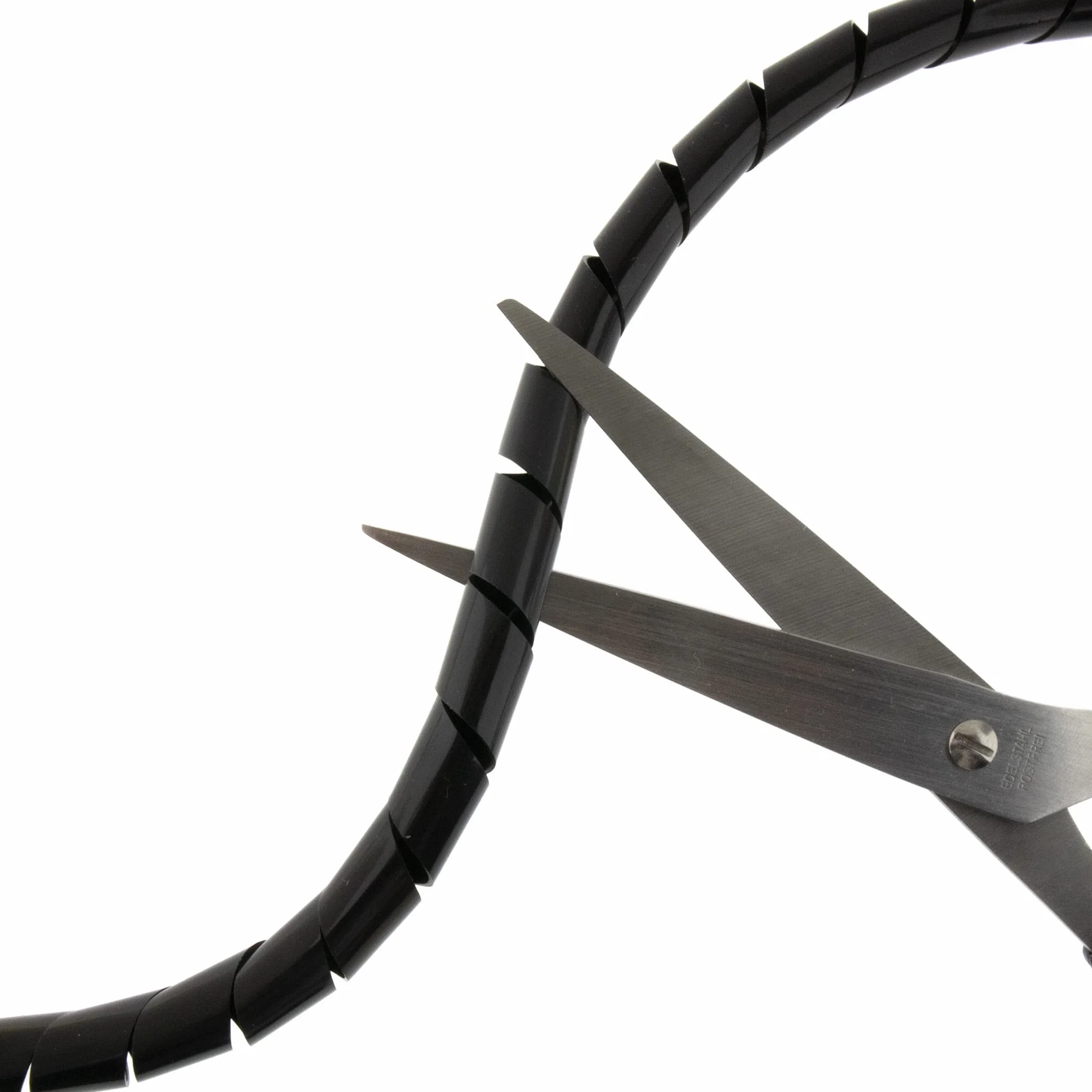 Seki Nastro a spirale 9 – 65 mm, 5 m, colore nero, tubo flessibile a spirale, protezione per cavi