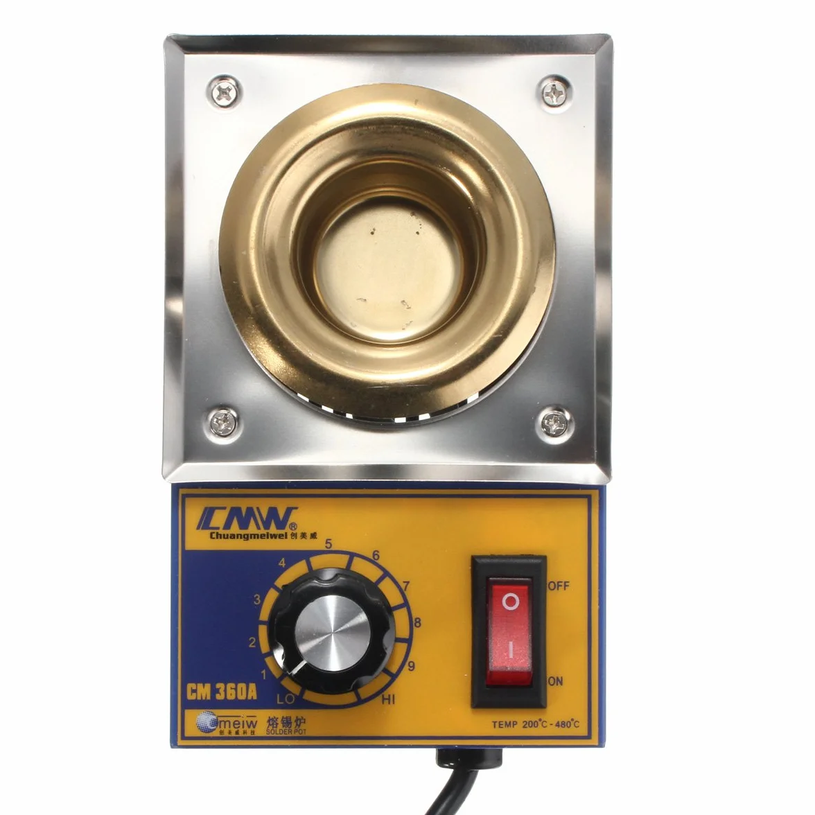 Piastra Saldante 100W Acciaio Inox Cm360A Dissaldatura