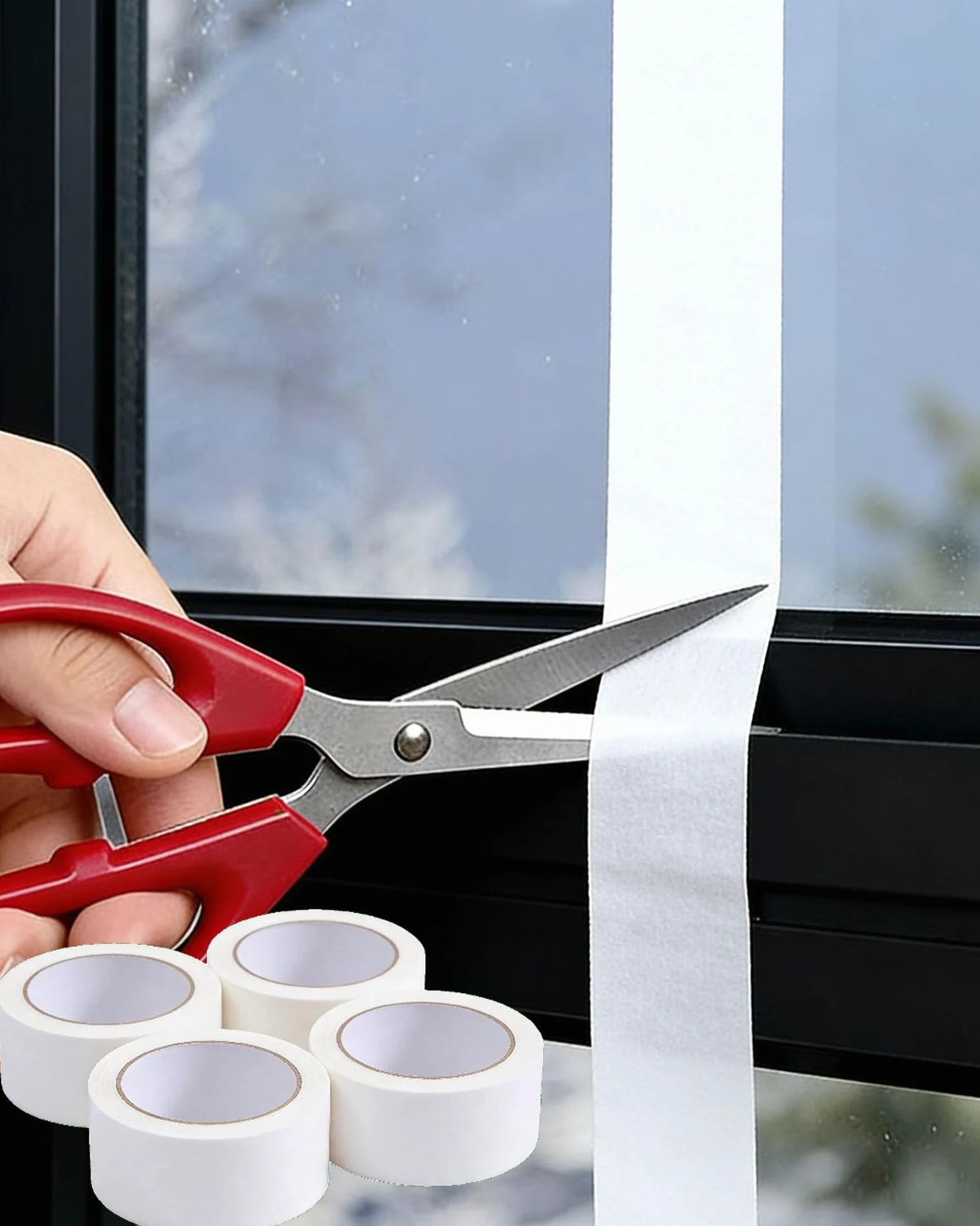 4 Rotoli di Nastro Sigillante per Bordo Lavello, Benda Autoadesiva Impermeabile, Sigillante Senza Residui per Cucina e Bagno, Riempitivo per Fessure Idrorepellente,Bianca,W 7cm x L 20m