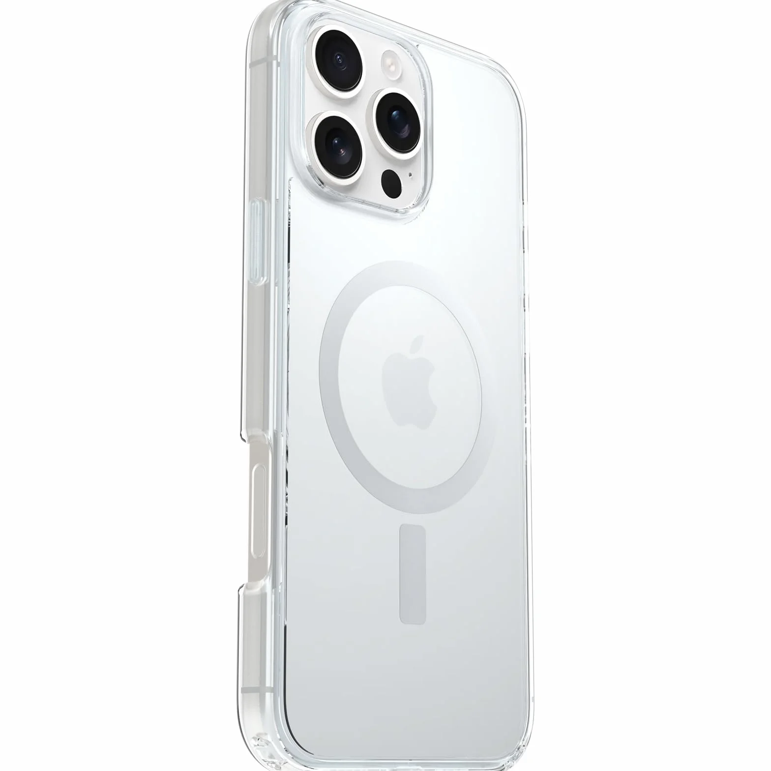 OtterBox Cover per iPhone 16 PRO Max Symmetry Seires Clear MagSafe, Resistente a Shock e Cadute Fino; Sottile, Testata 3X Norme Mil-Std 810G, Trasparente, Senza Retail Package