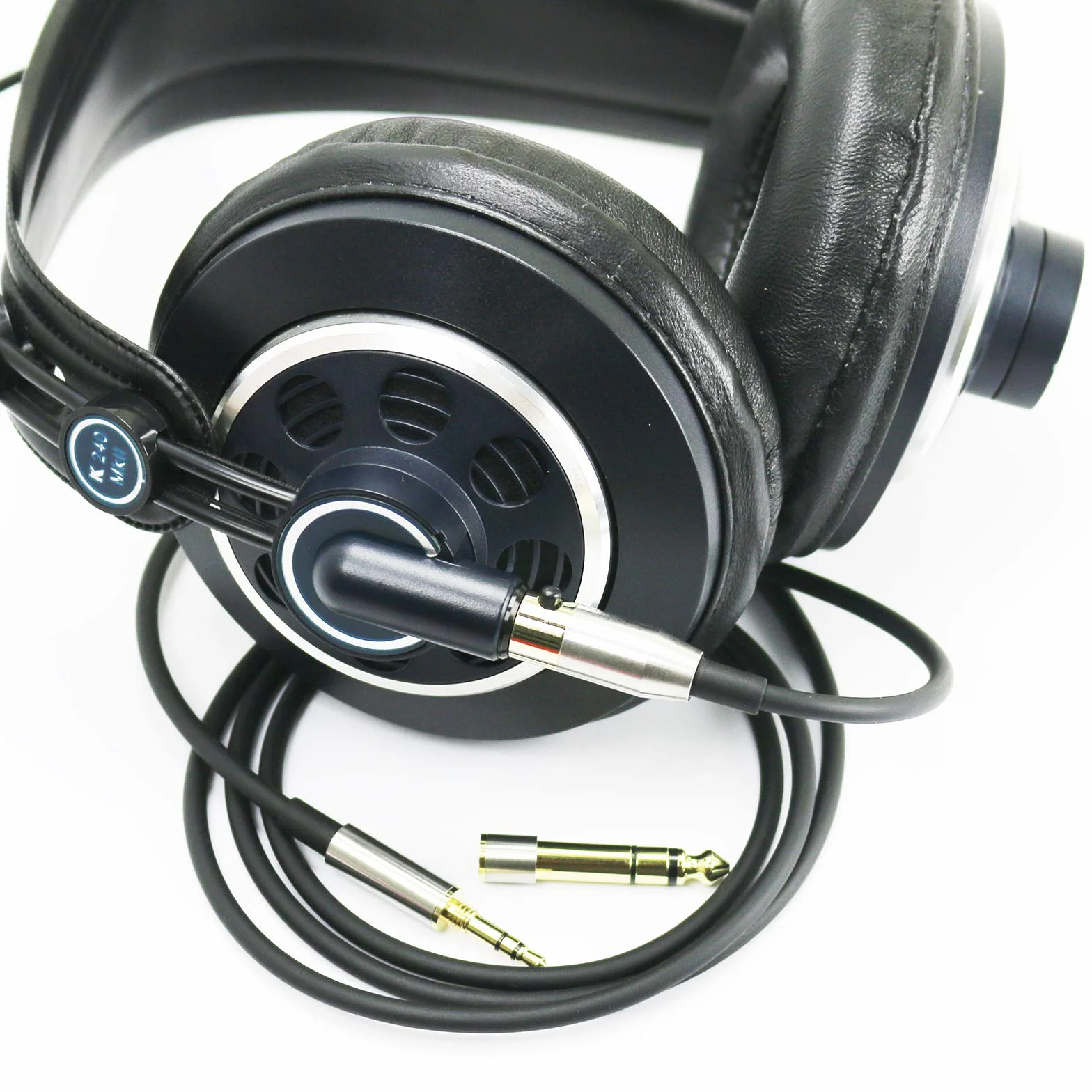 Cavo di aggiornamento audio di ricambio compatibile con AKG K240, K240S, K240MK II, Q701, K702, K141, K171, K181, K271s, K271 MKII, M220, Pioneer HDJ-2000, cuffie da 1,2 metri