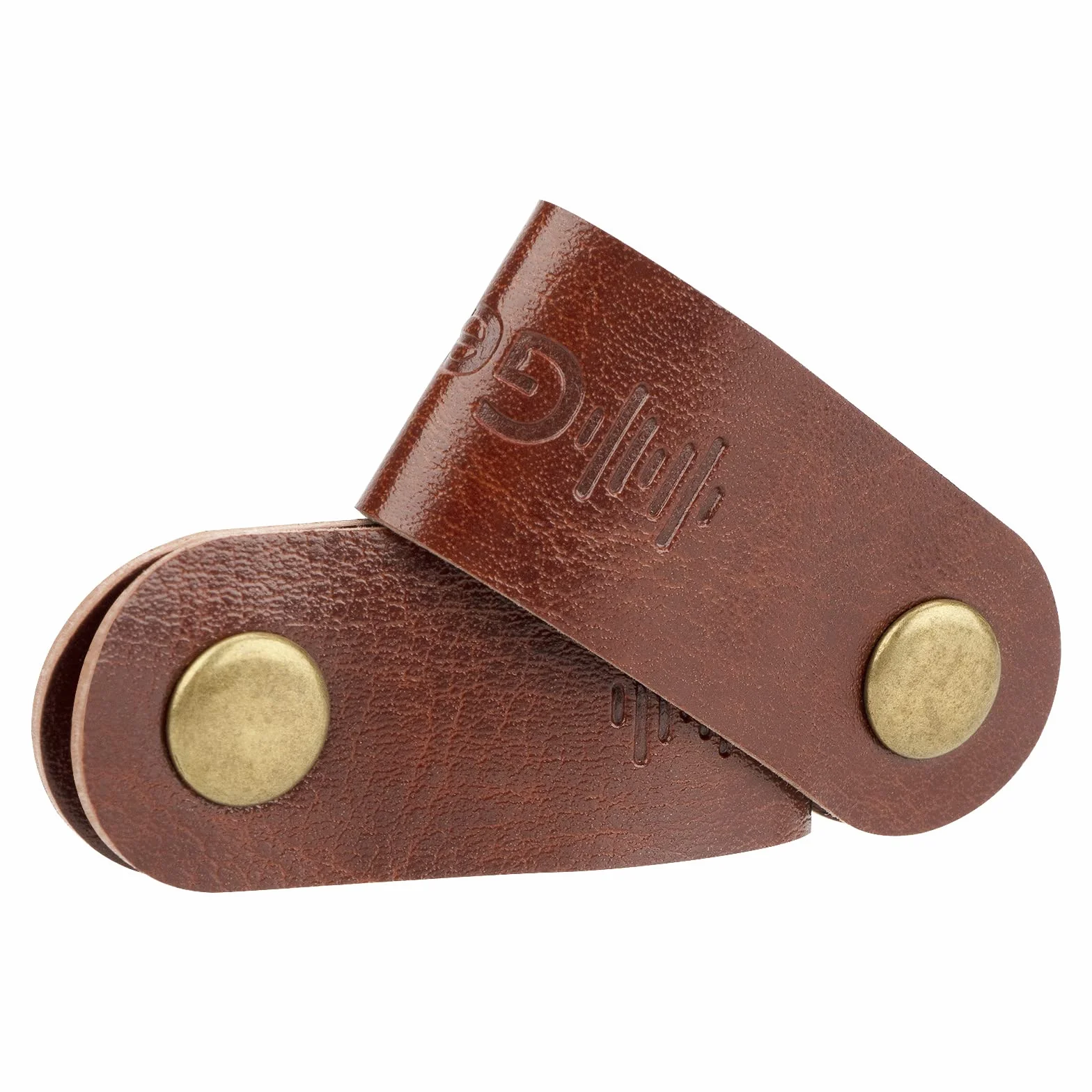 Geekria Organizzatore Cavo Avvolgicavo Fascetta per Cavo di Ricarica USB Clip per Cuffie Cinturino in Finta Pelle Fatta a Mano 10 Pezzi